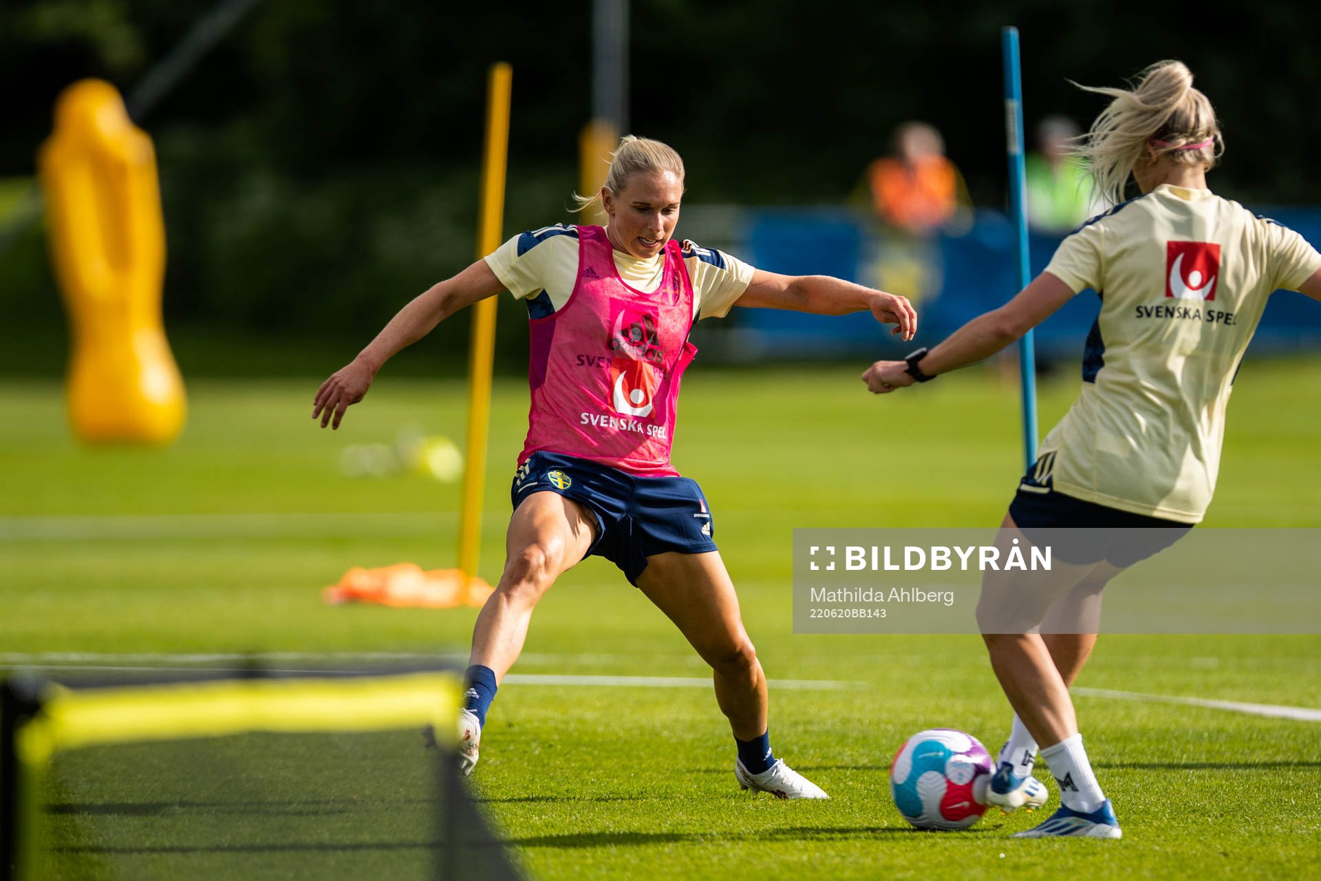 Jonna Andersson of the Swedish women's national football