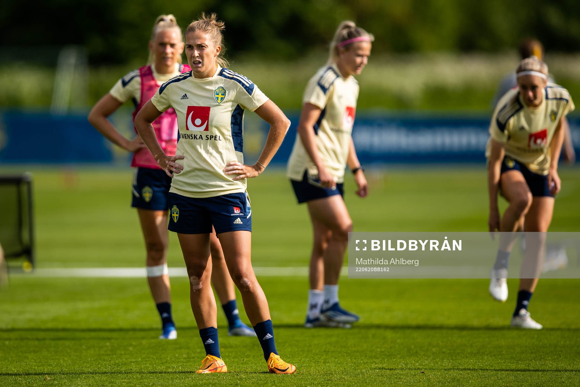 Filippa Angeldal of the Swedish women's national football