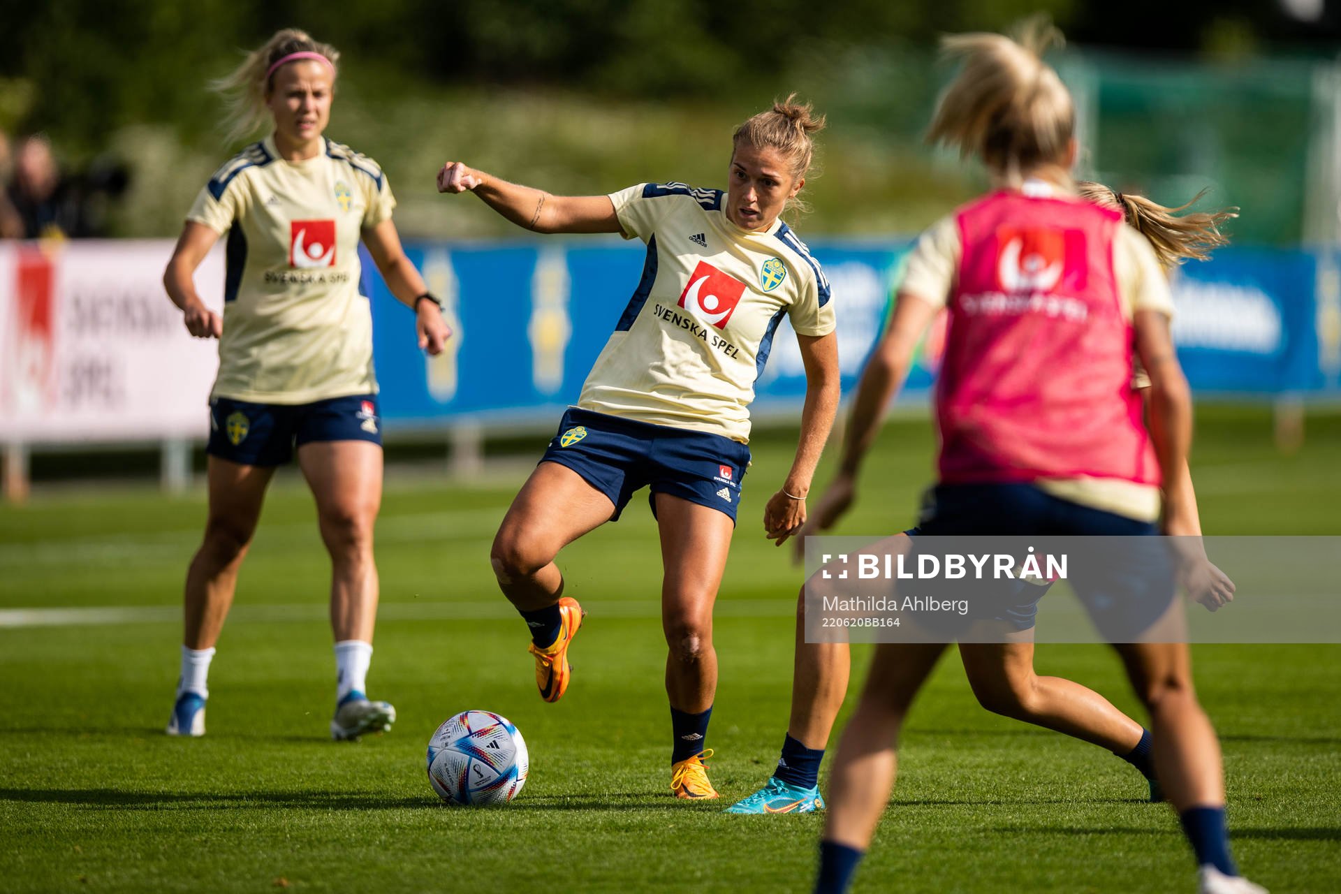Filippa Angeldal of the Swedish women's national football