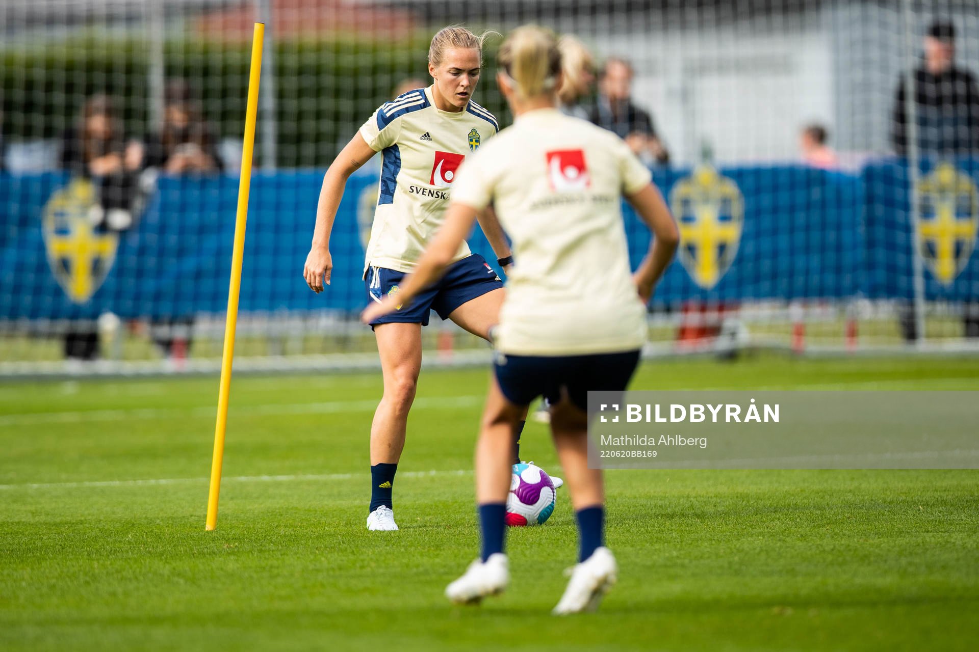 Magdalena Eriksson of the Swedish women's national football