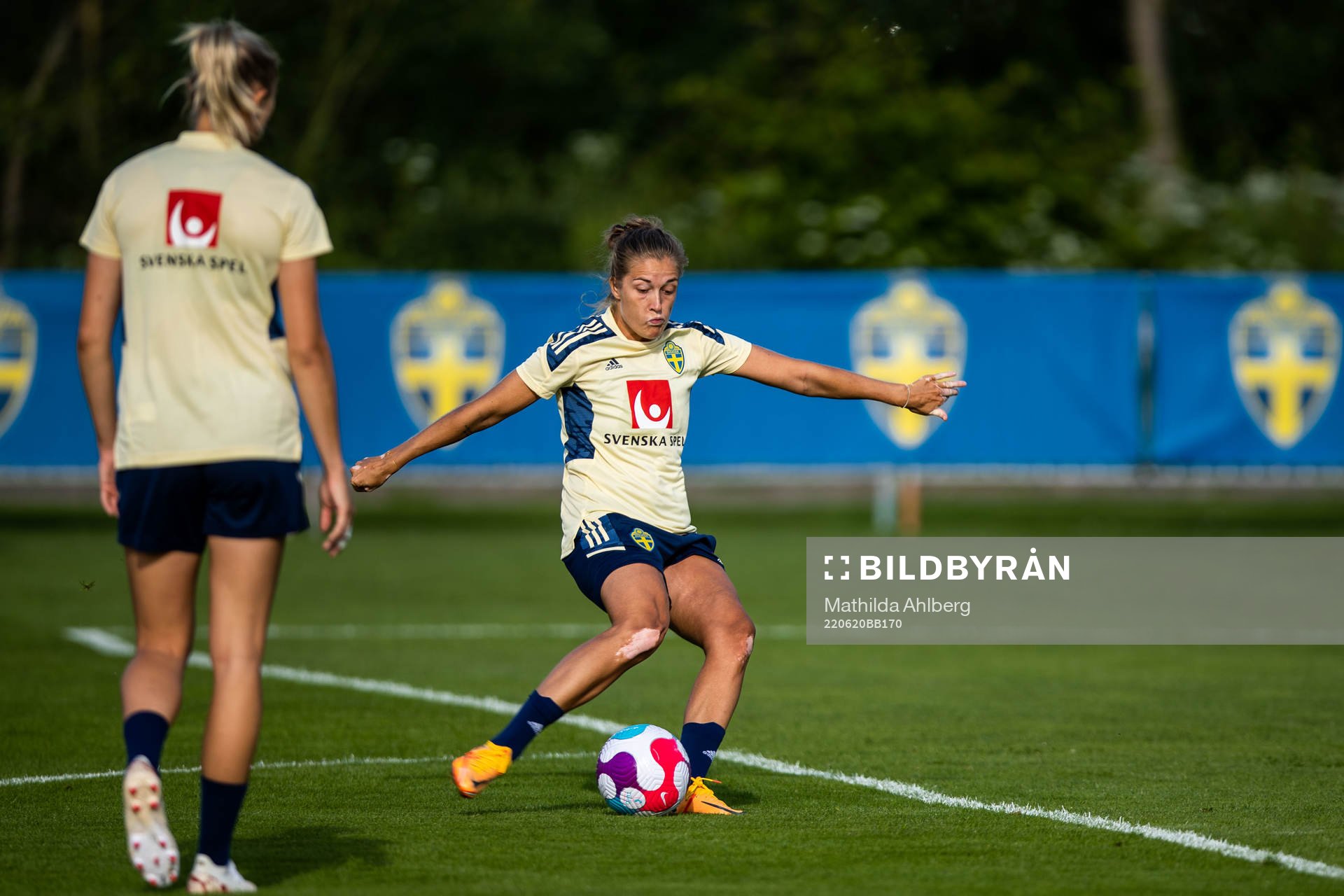 Filippa Angeldal of the Swedish women's national football