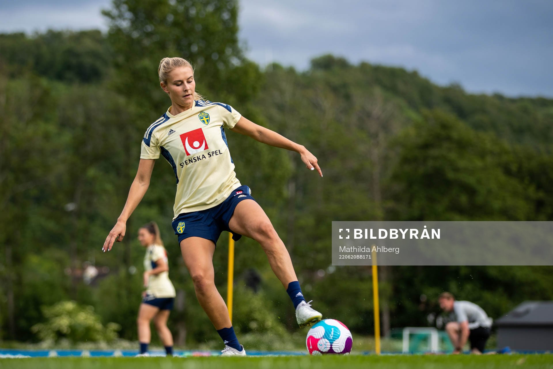 Amanda Nildén of the Swedish women's national football team
