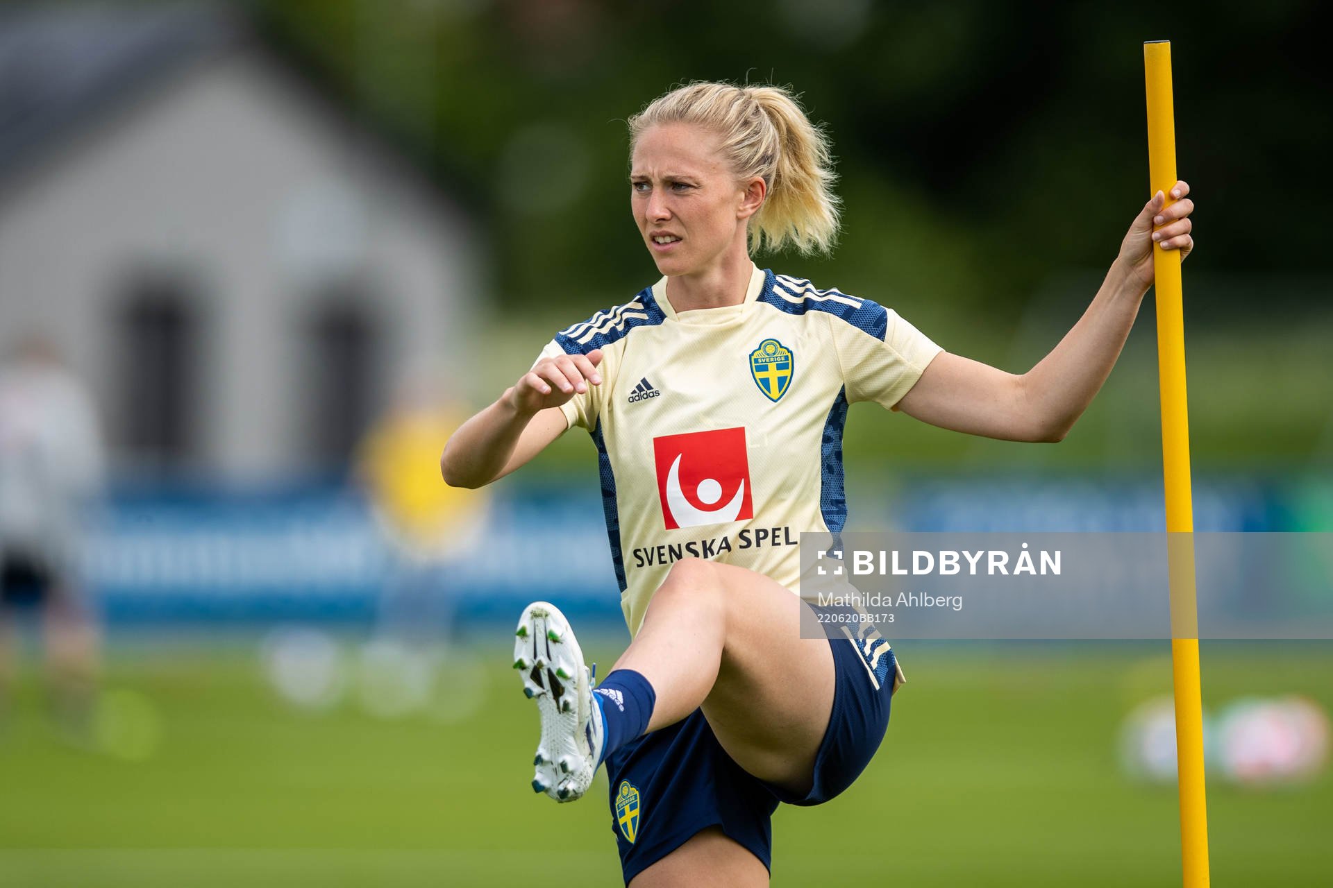 Rebecka Blomqvist of the Swedish women's national football