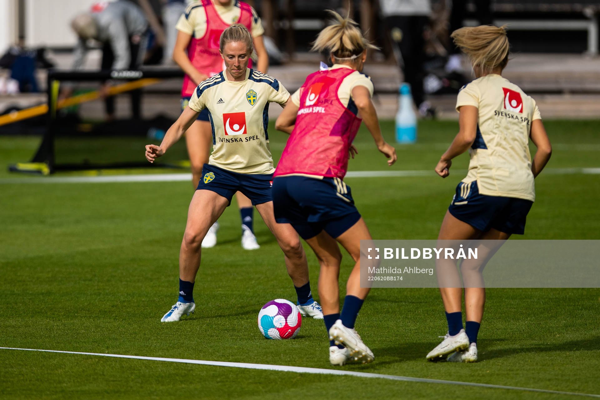 Rebecka Blomqvist of the Swedish women's national football
