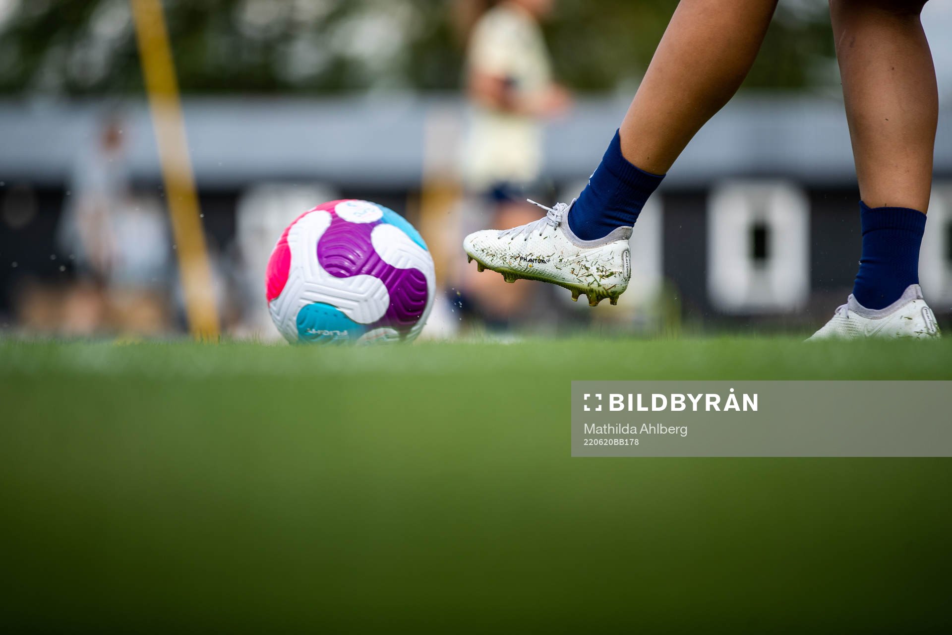 A football shoe