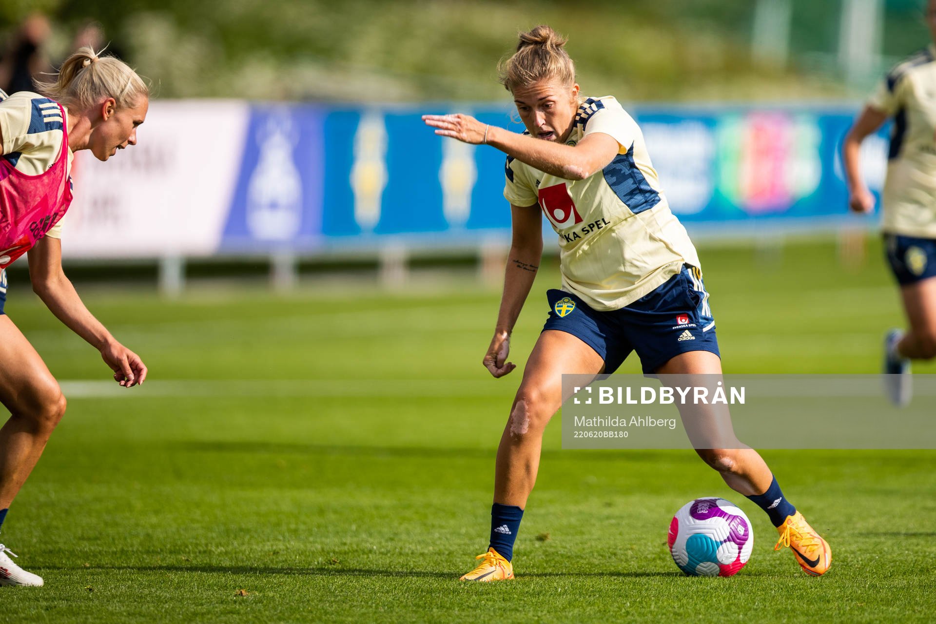 Filippa Angeldal of the Swedish women's national football