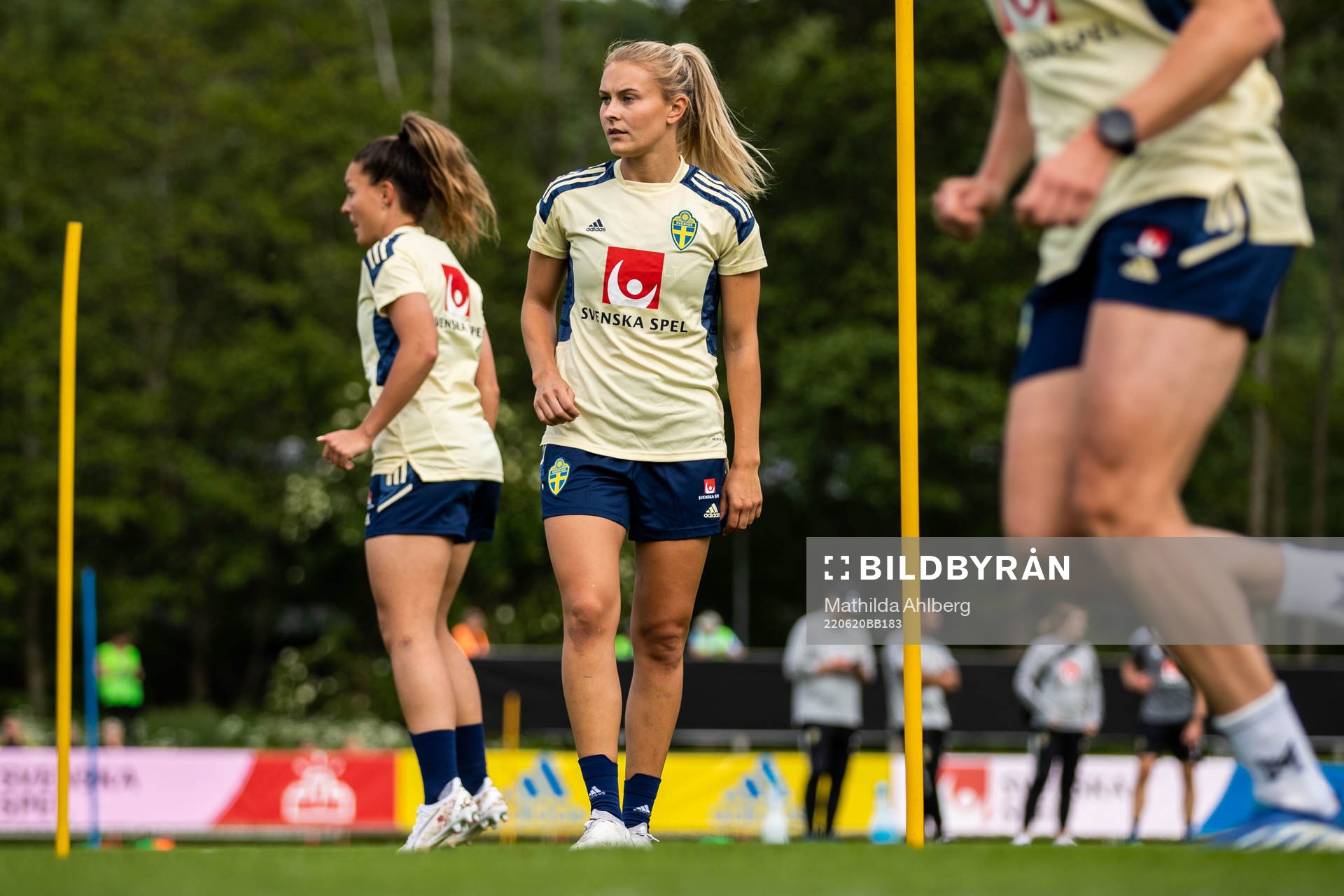 Amanda Nildén of the Swedish women's national football team