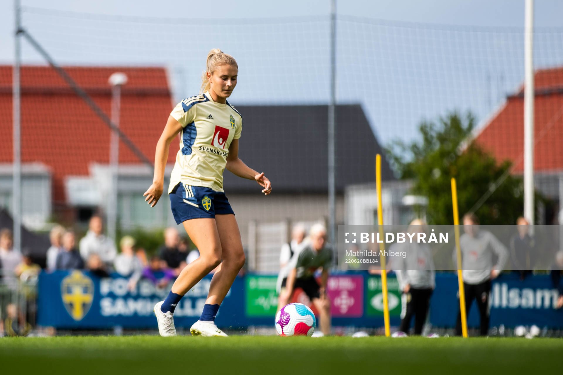 Amanda Nildén of the Swedish women's national football team
