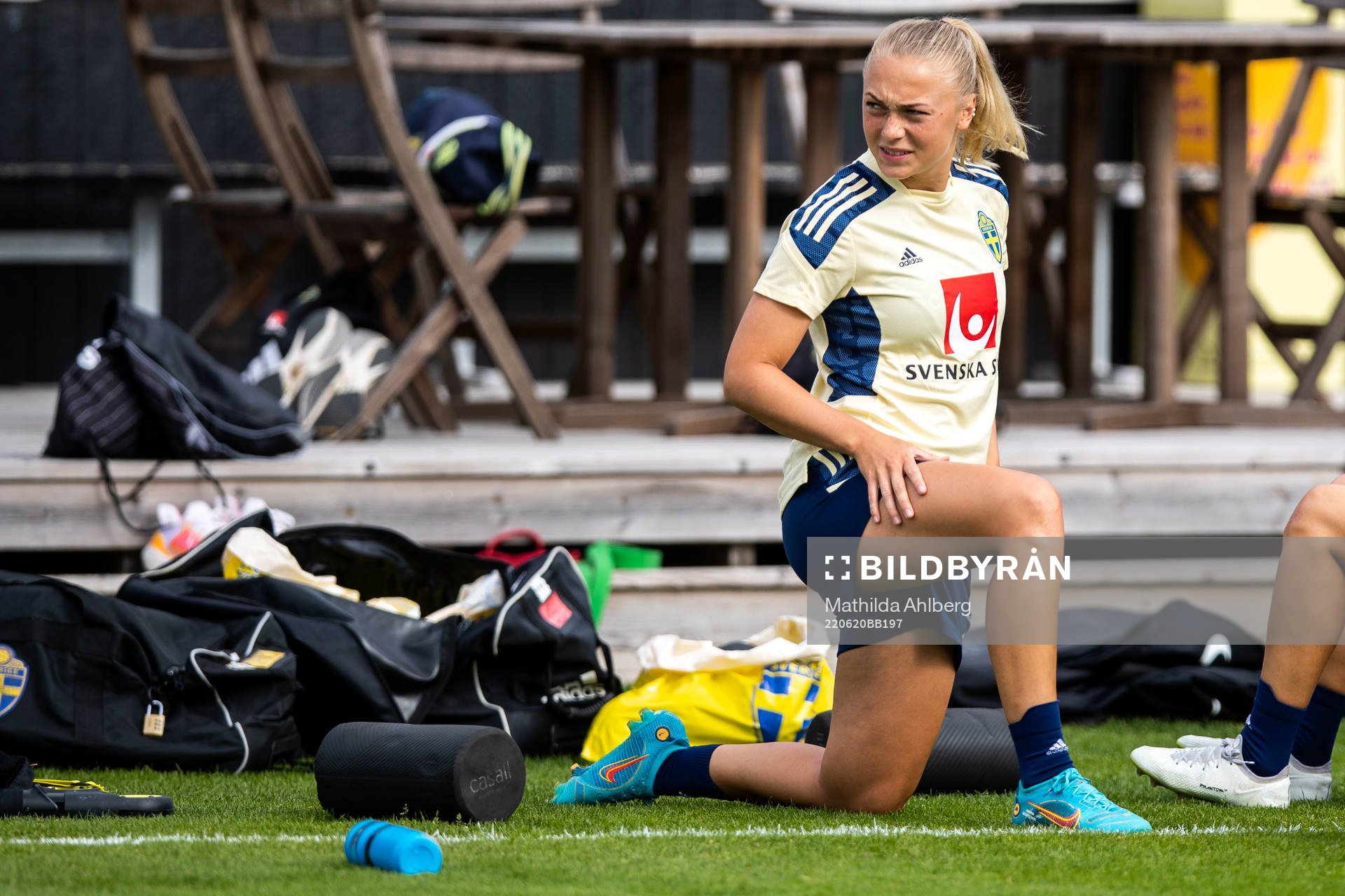 Hanna Bennisson of the Swedish women's national football