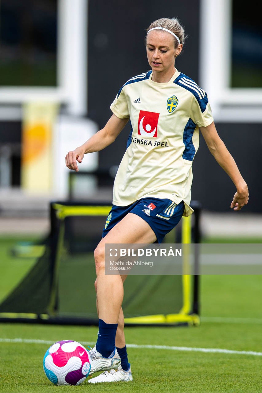 Amanda Ilestedt of the Swedish women's national football