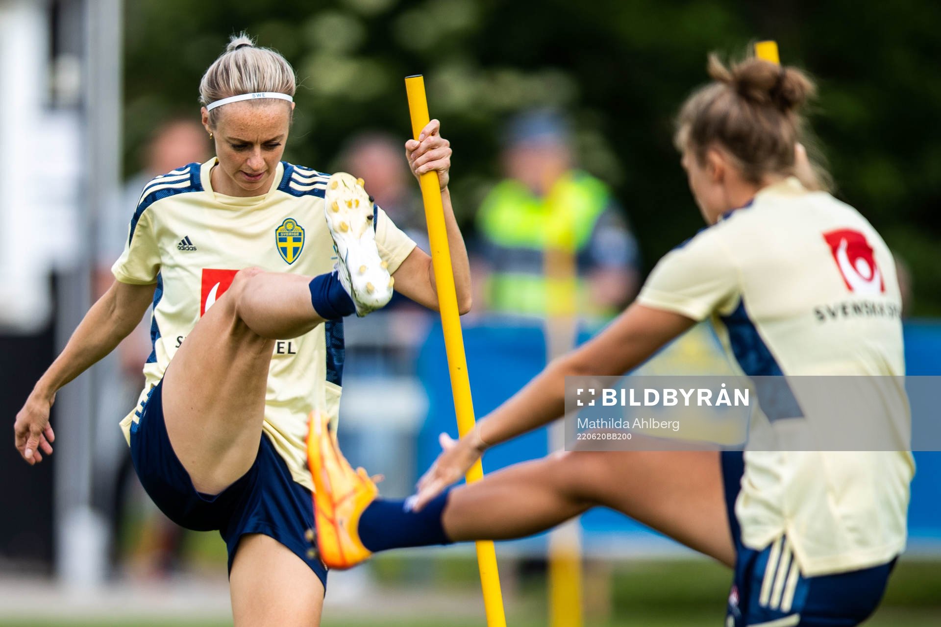 Amanda Ilestedt of the Swedish women's national football