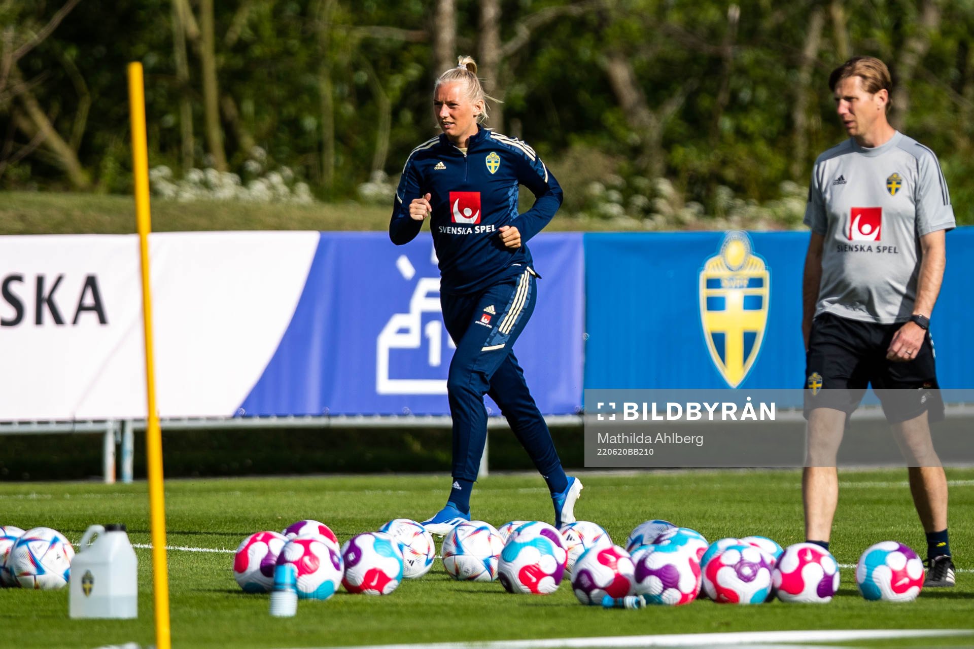Stina Blackstenius of the Swedish women's national football