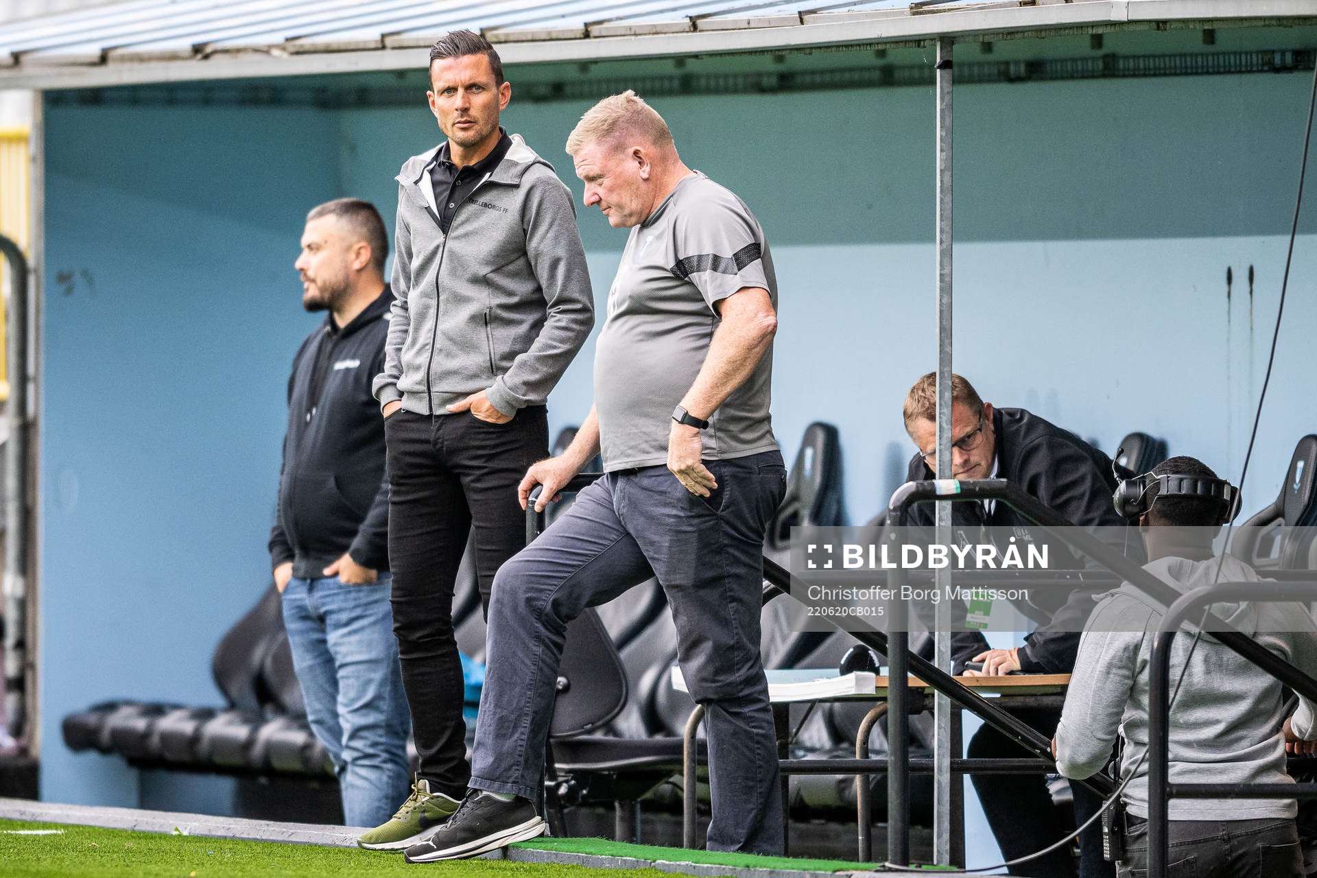 Trelleborgs tränare Kristian Haynes och Malmö FFs