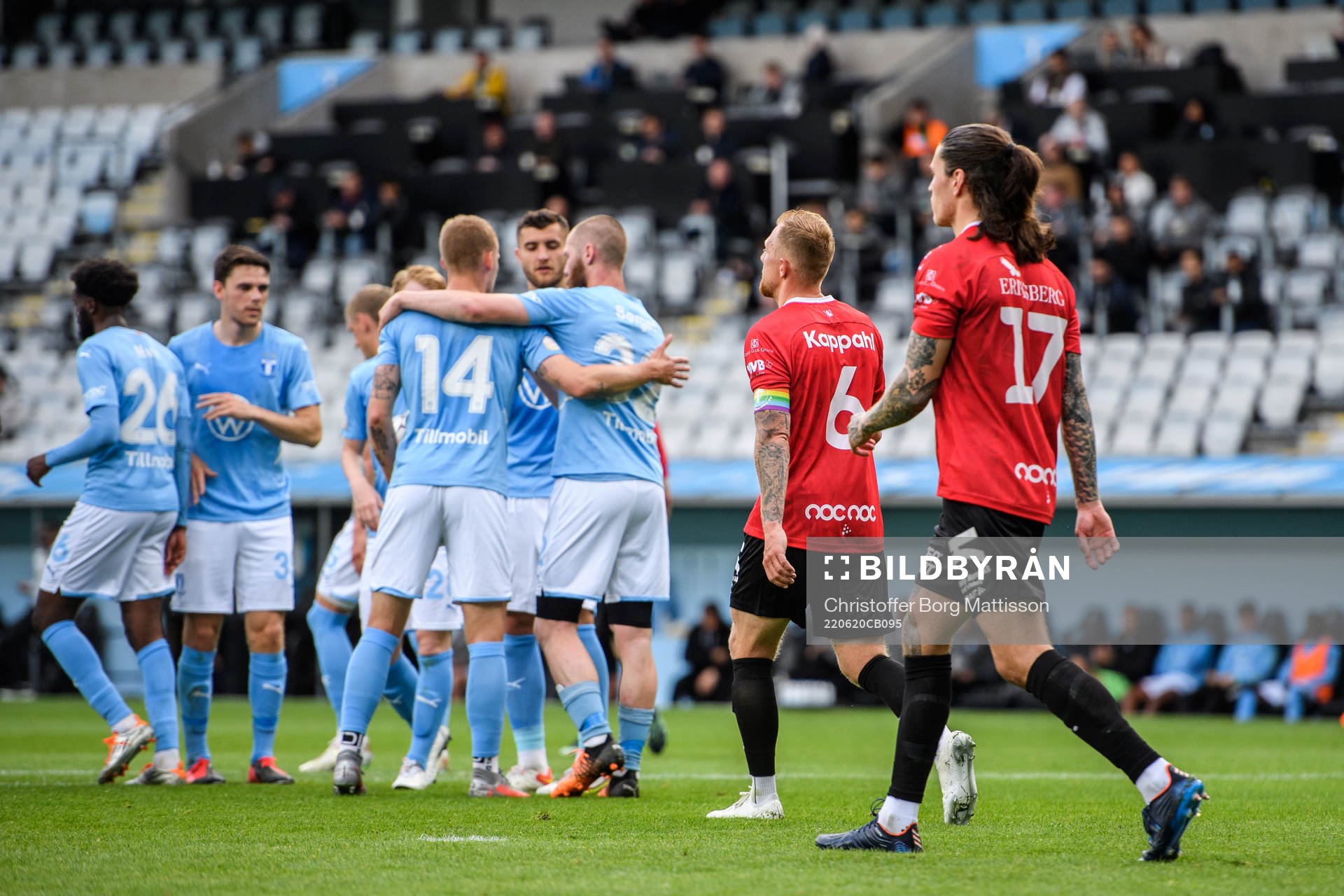Trelleborgs Jesper Modig och Isak Jönsson deppar