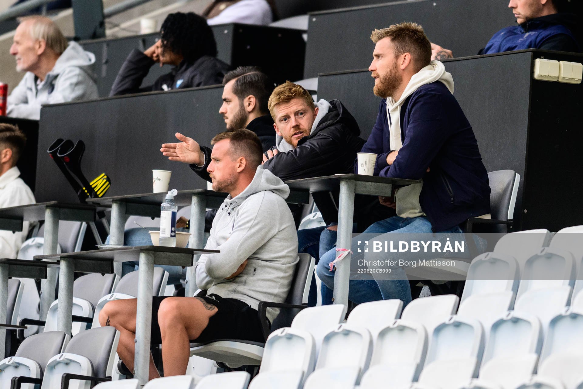 Malmö FFs Anders Christiansen och Rasmus Bengtsson på