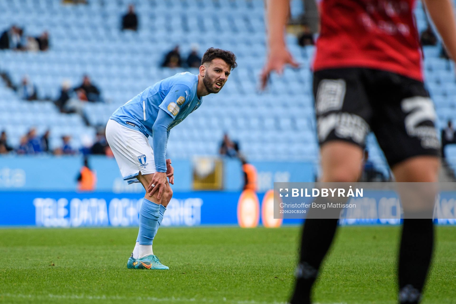 Malmö FFs Erdal Rakip har ont