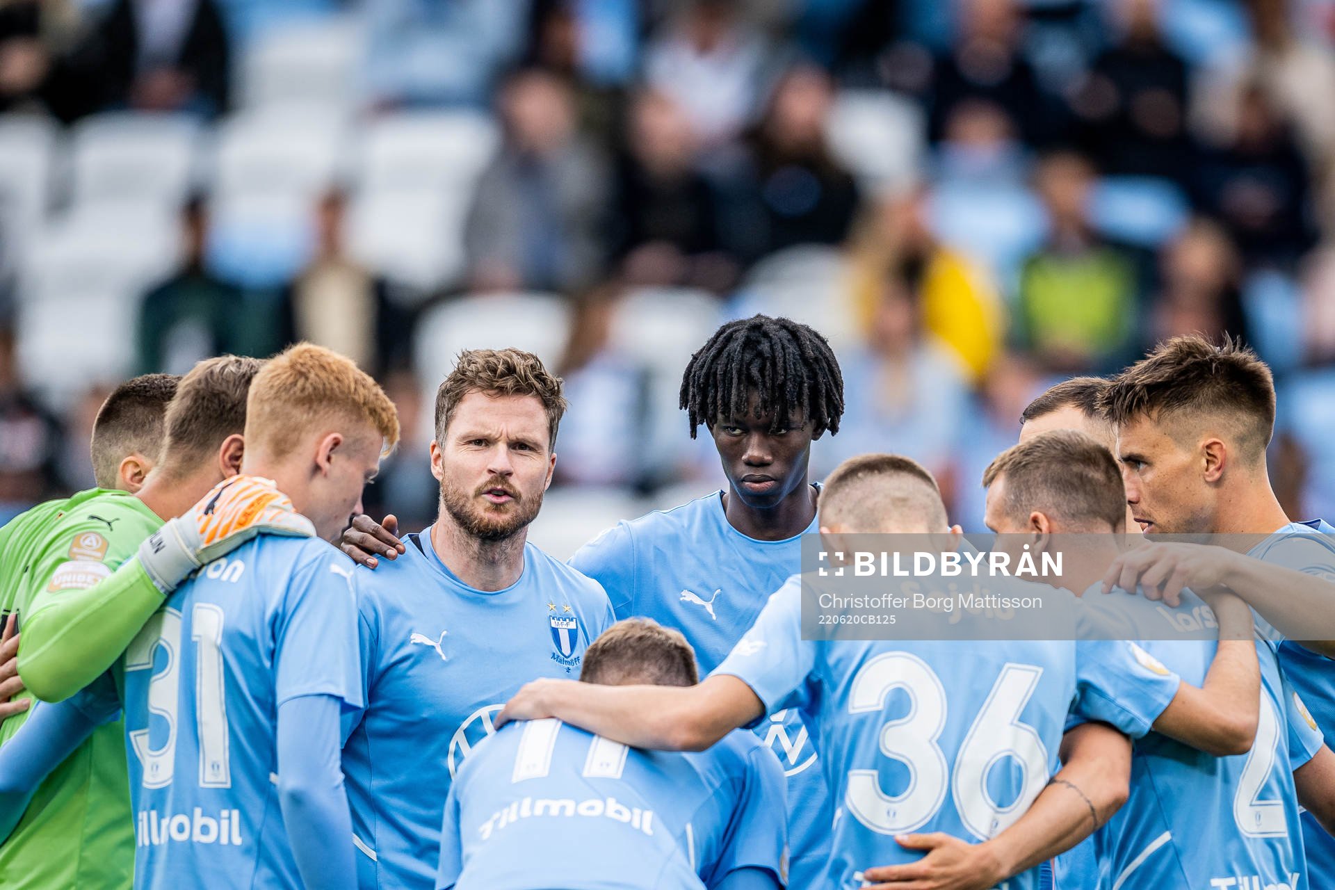 Malmö FFs Lasse Nielsen och Ismael Sidibe