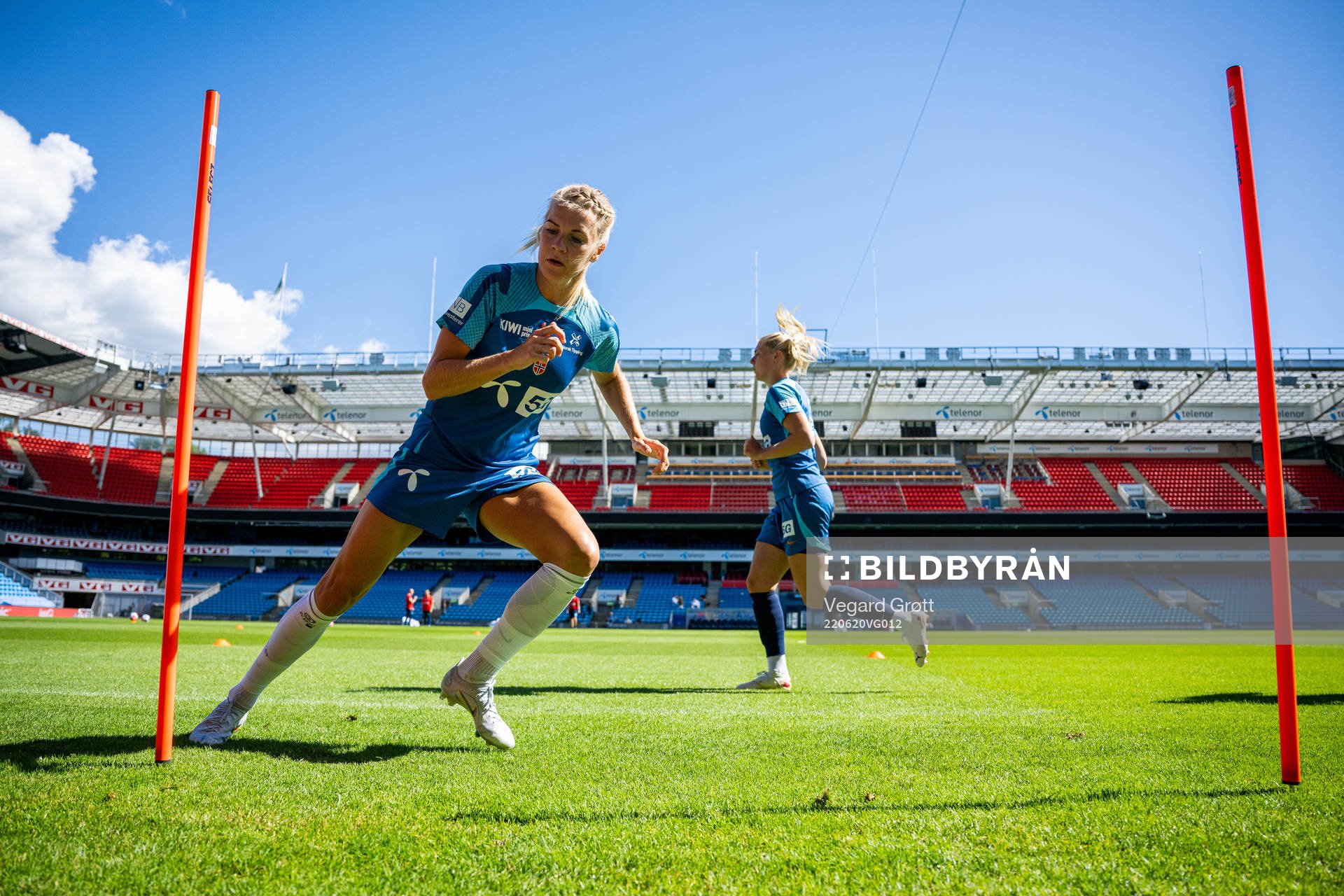 Ada Hegerberg of the Norwegian women's national football