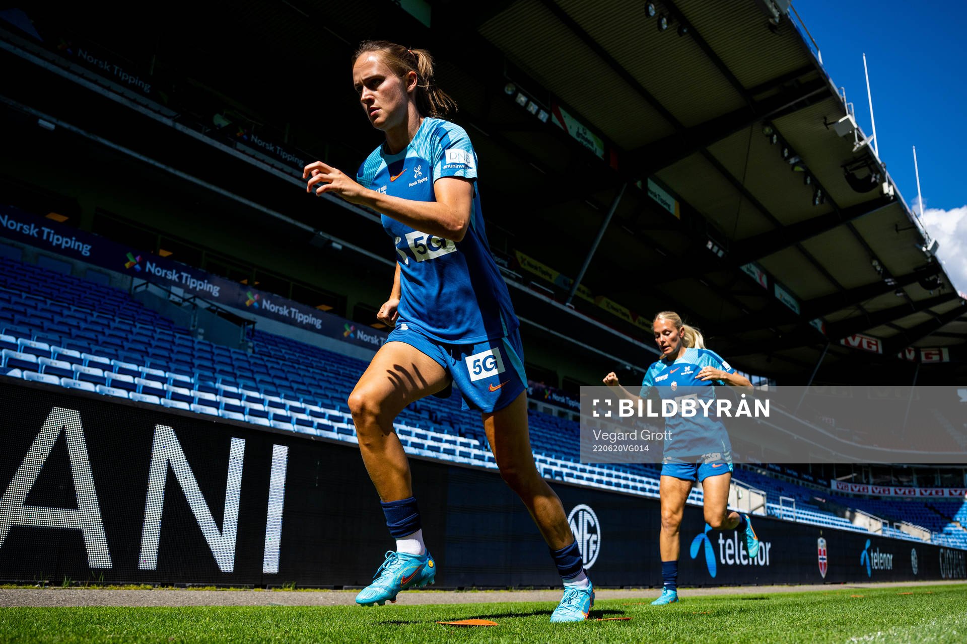 Caroline Graham Hansen of the Norwegian women's national