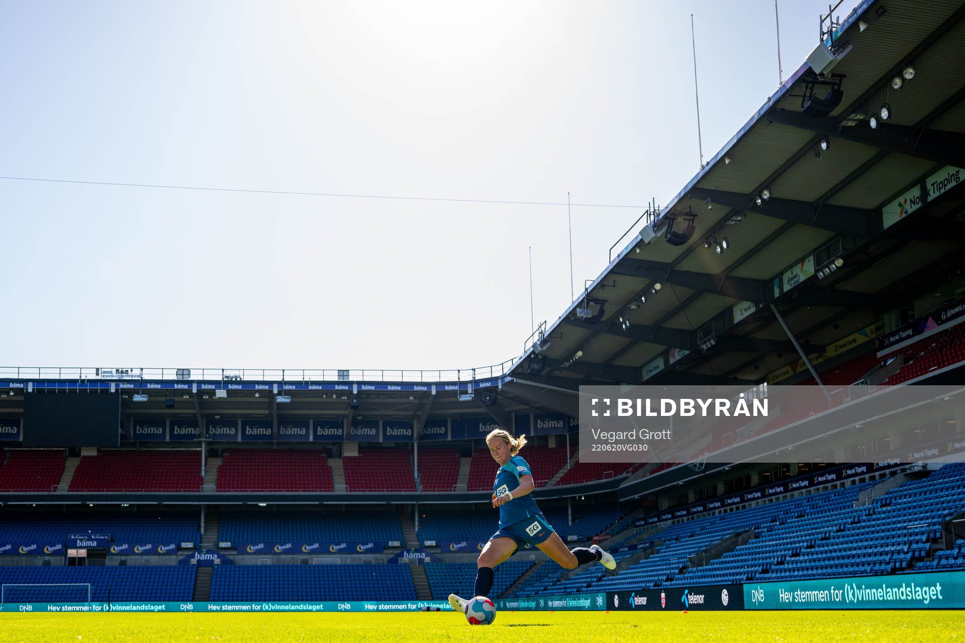 Julie Blakstad of the Norwegian women's national football
