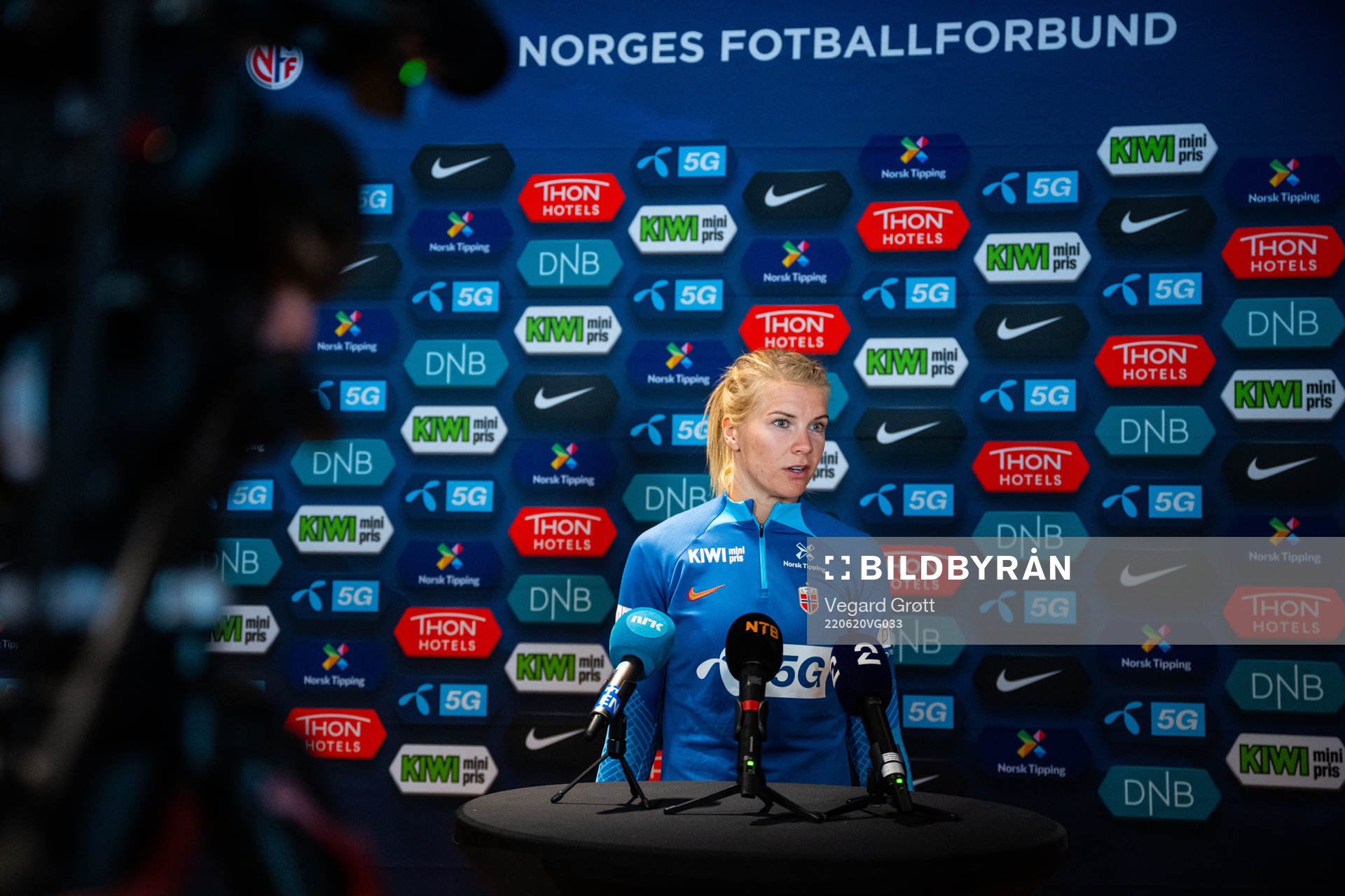 Ada Hegerberg of the Norwegian women's national football