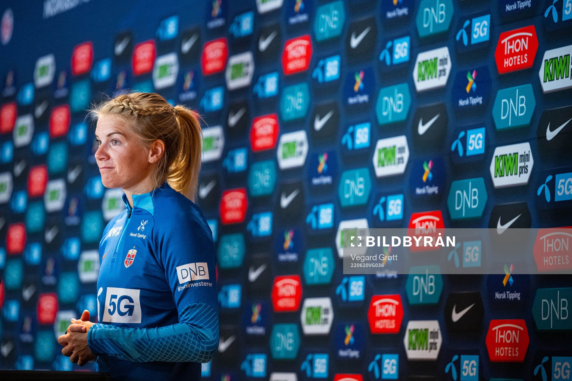 Ada Hegerberg of the Norwegian women's national football