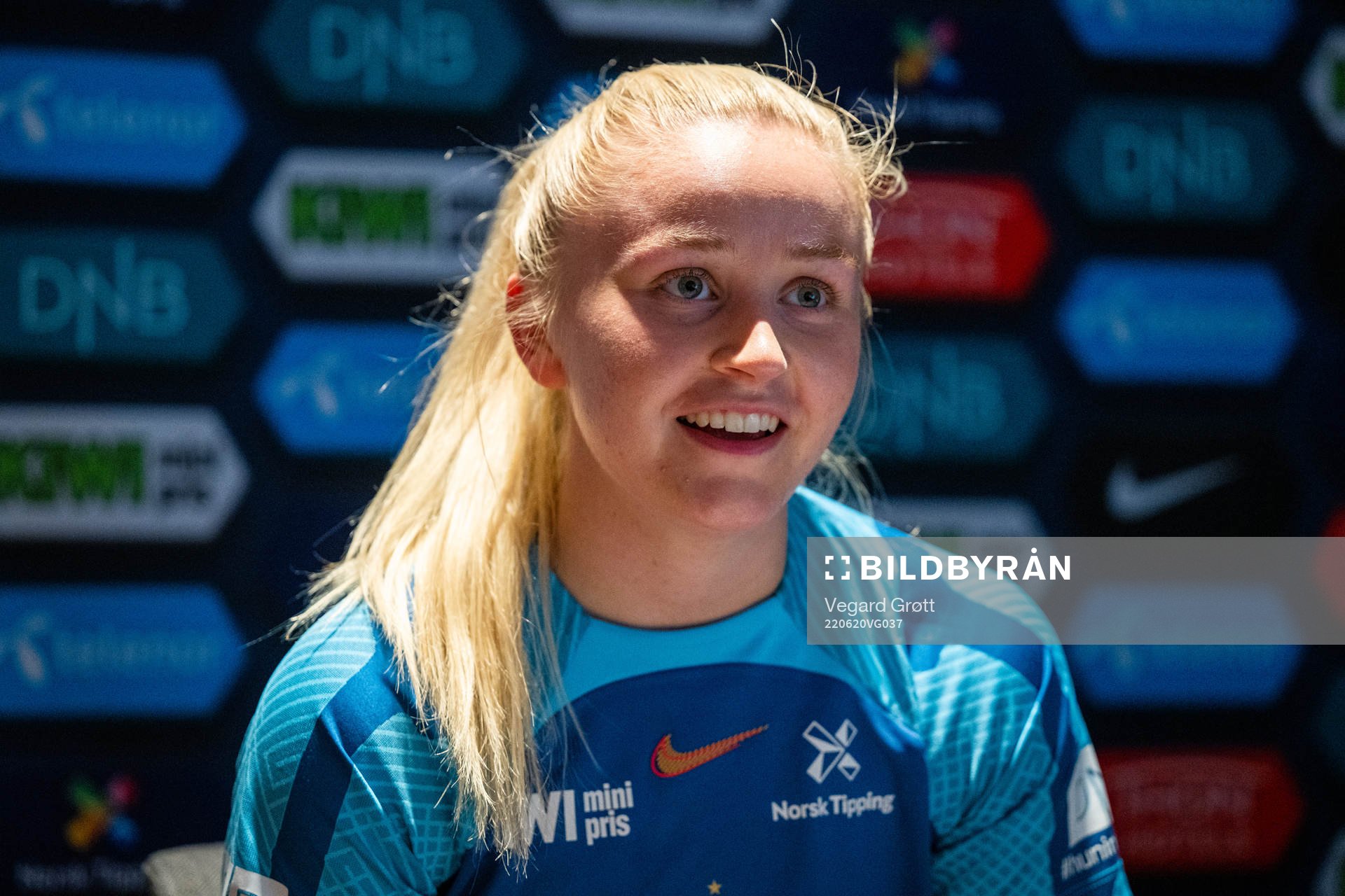 Anna Jøsendal of the Norwegian women's national football