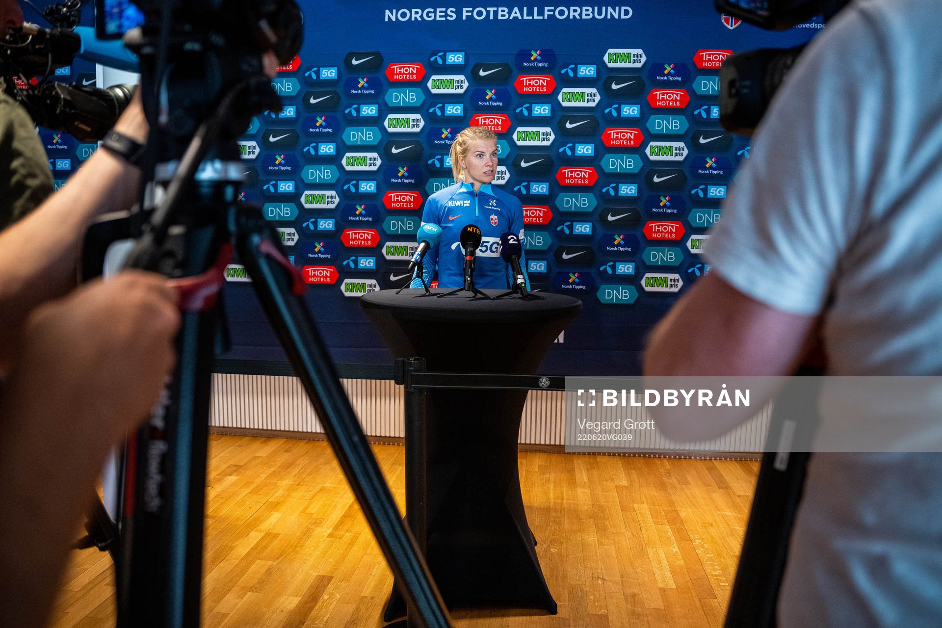 Ada Hegerberg of the Norwegian women's national football