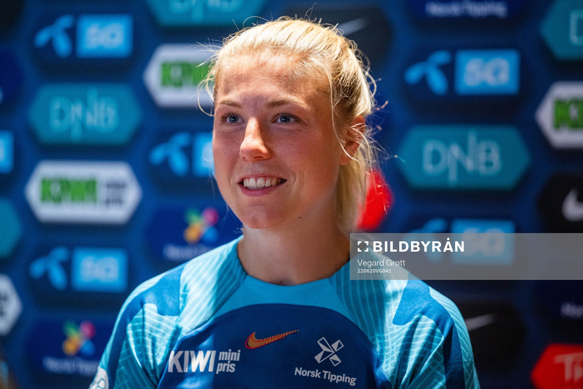 Sophie Román Haug of the Norwegian women's national