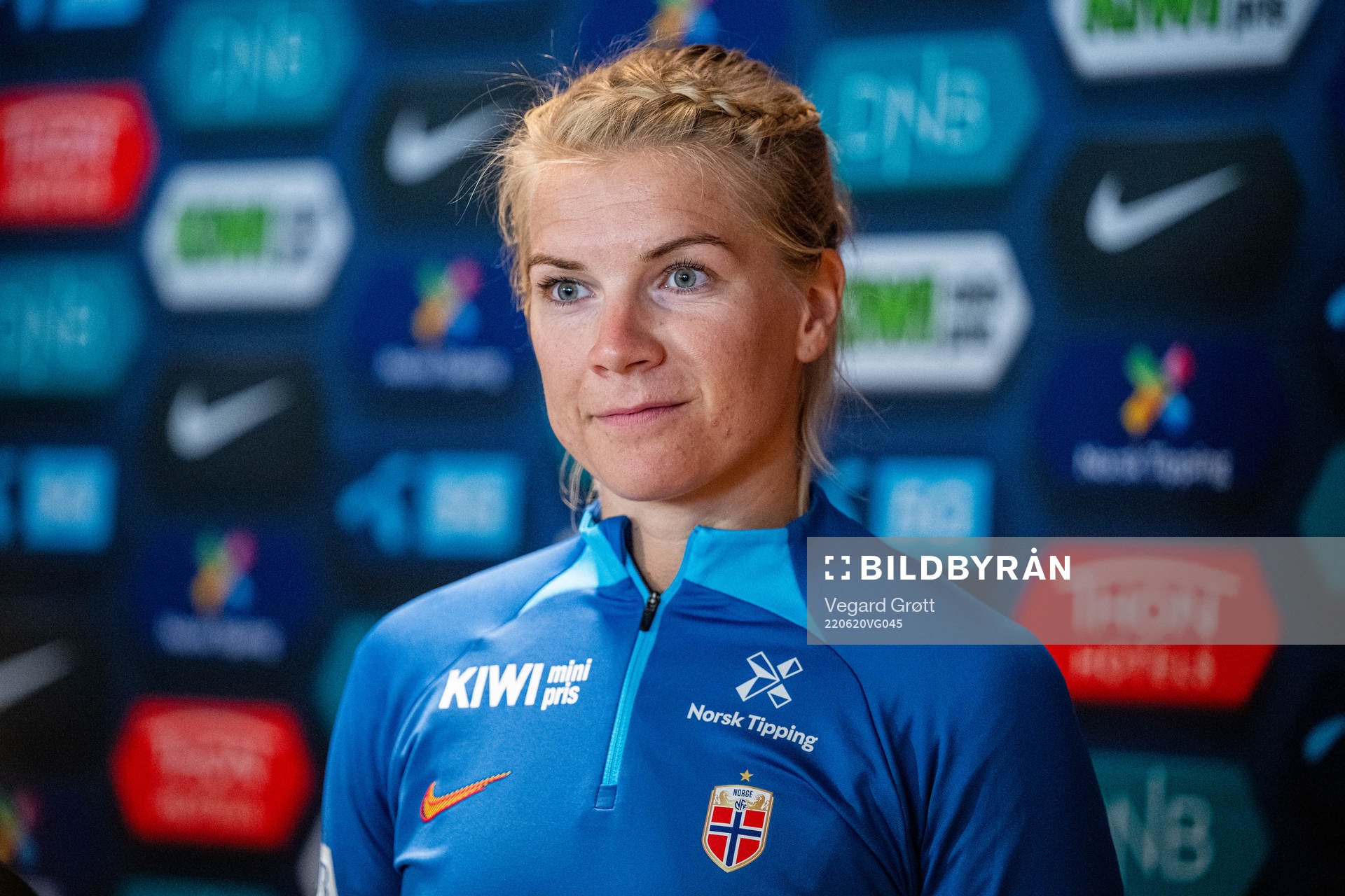 Ada Hegerberg of the Norwegian women's national football