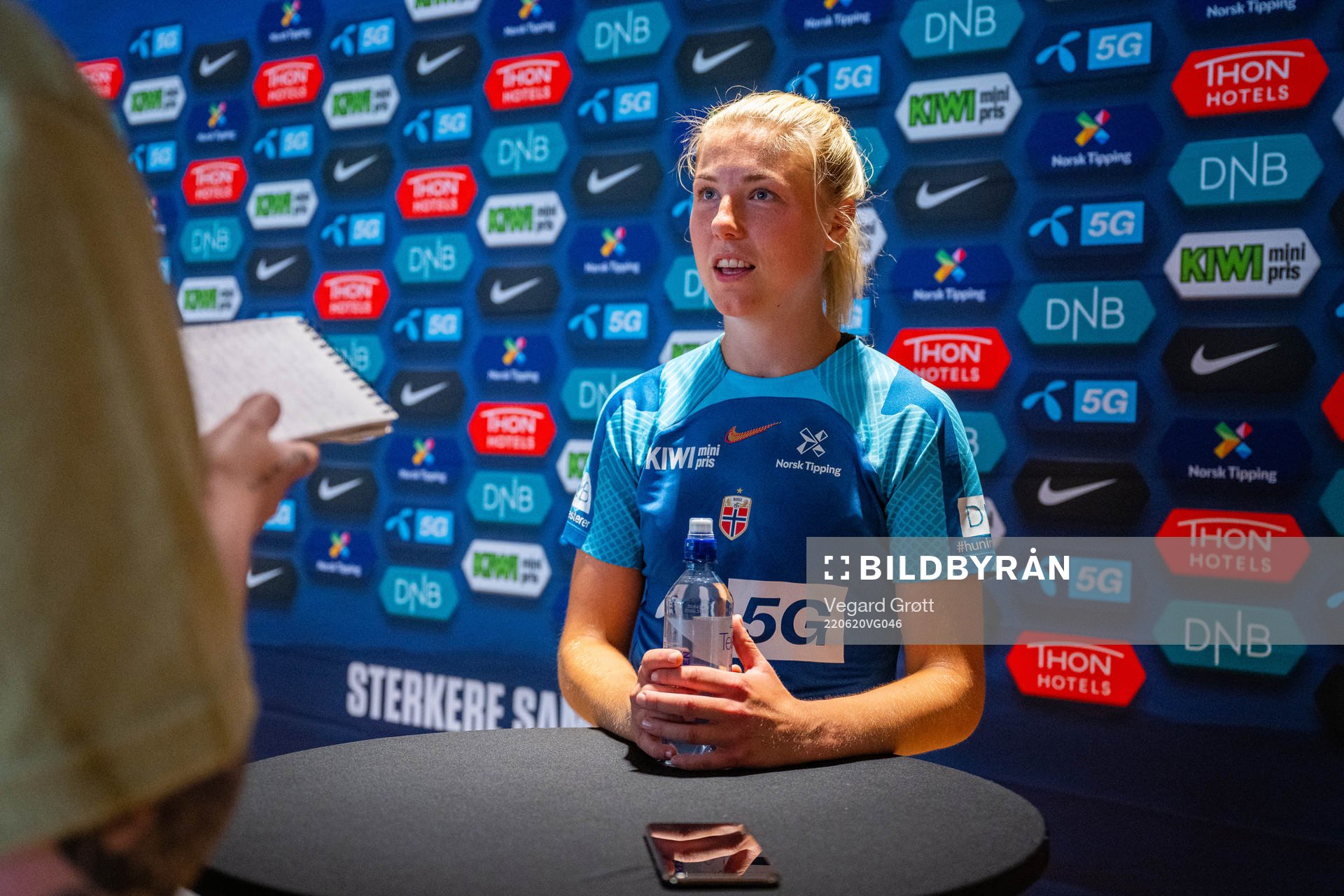 Sophie Román Haug of the Norwegian women's national