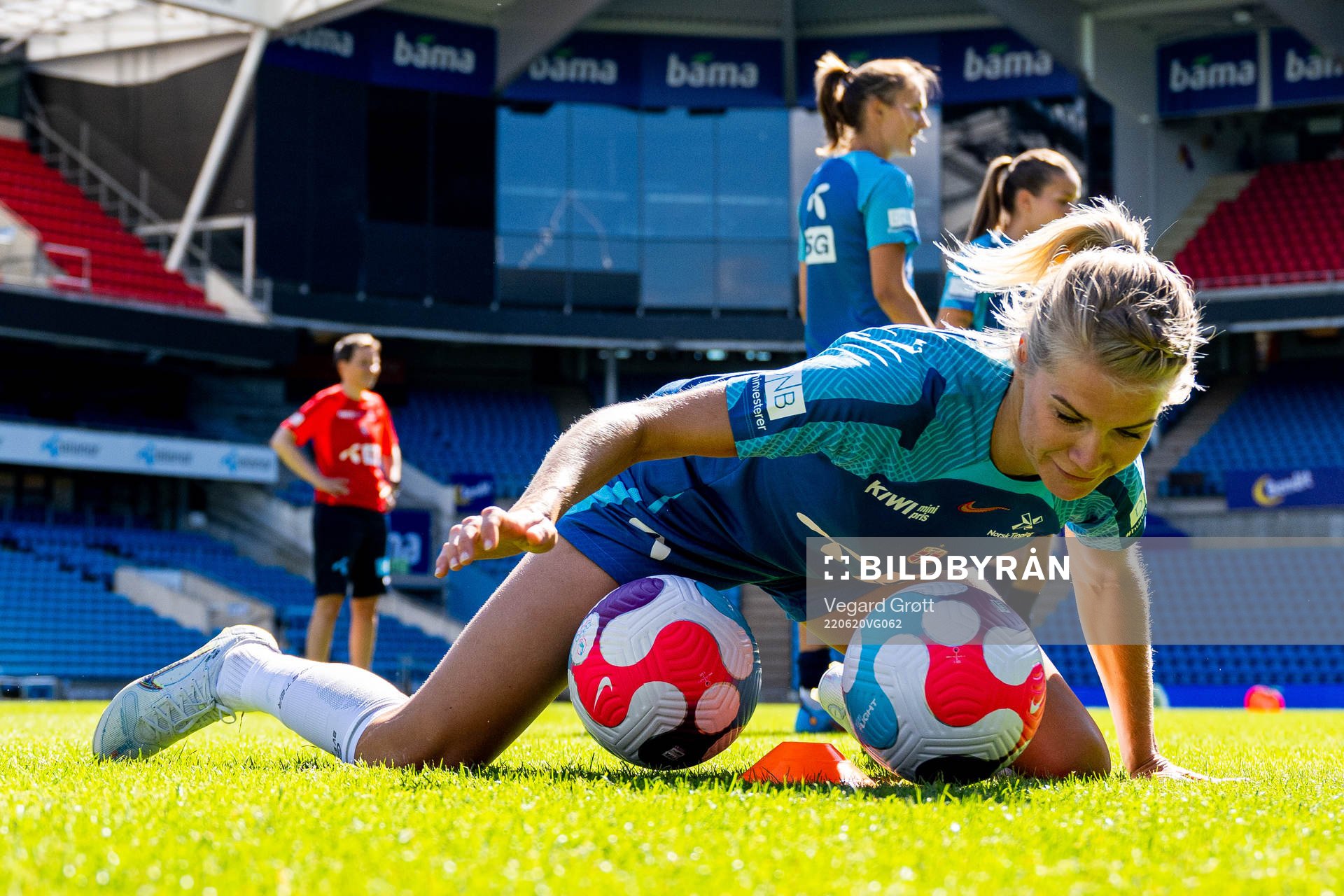 Ada Hegerberg of the Norwegian women's national football