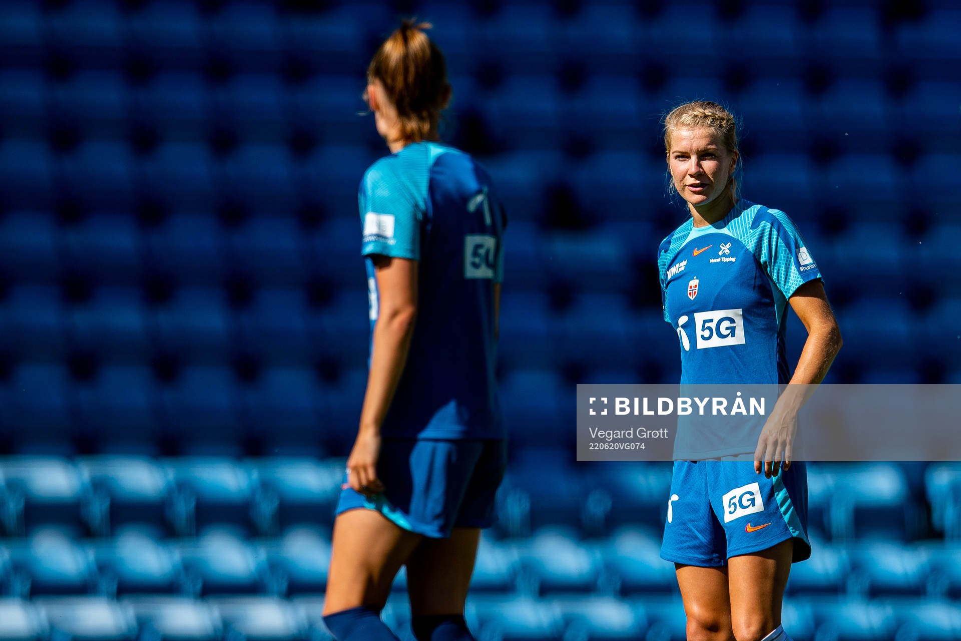 Ada Hegerberg of the Norwegian women's national football