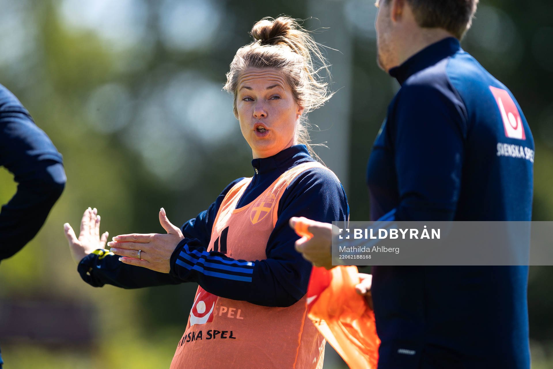 Tränare Johanna Almgren