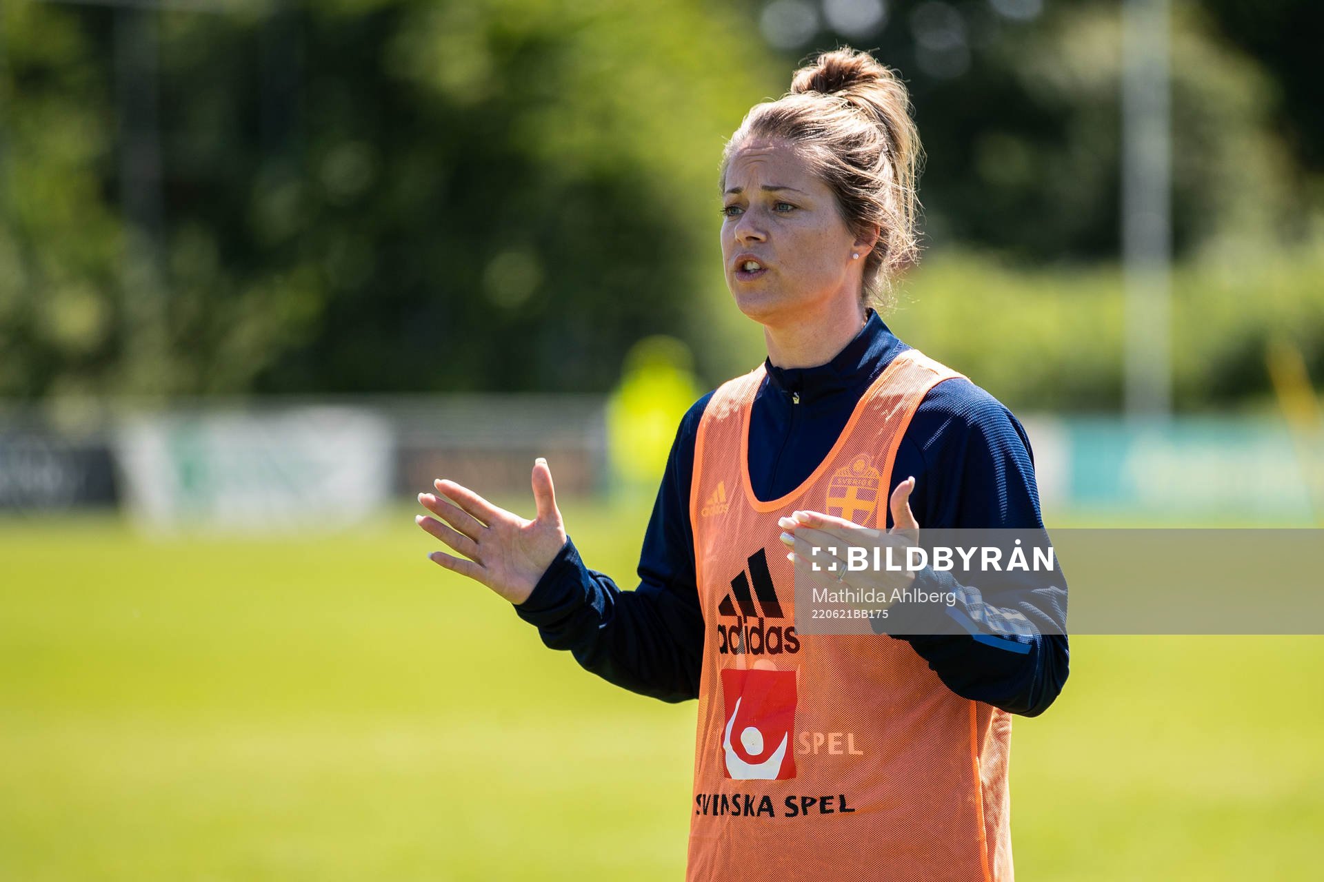 Tränare Johanna Almgren