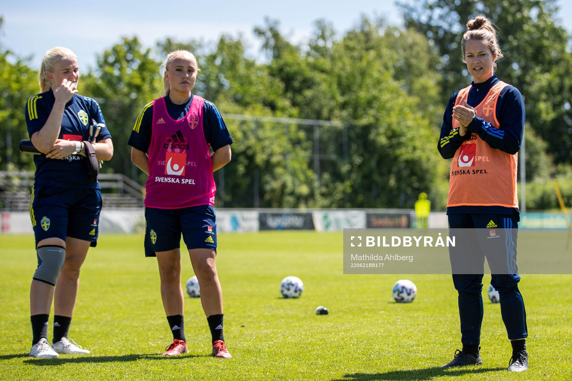 Tränare Johanna Almgren