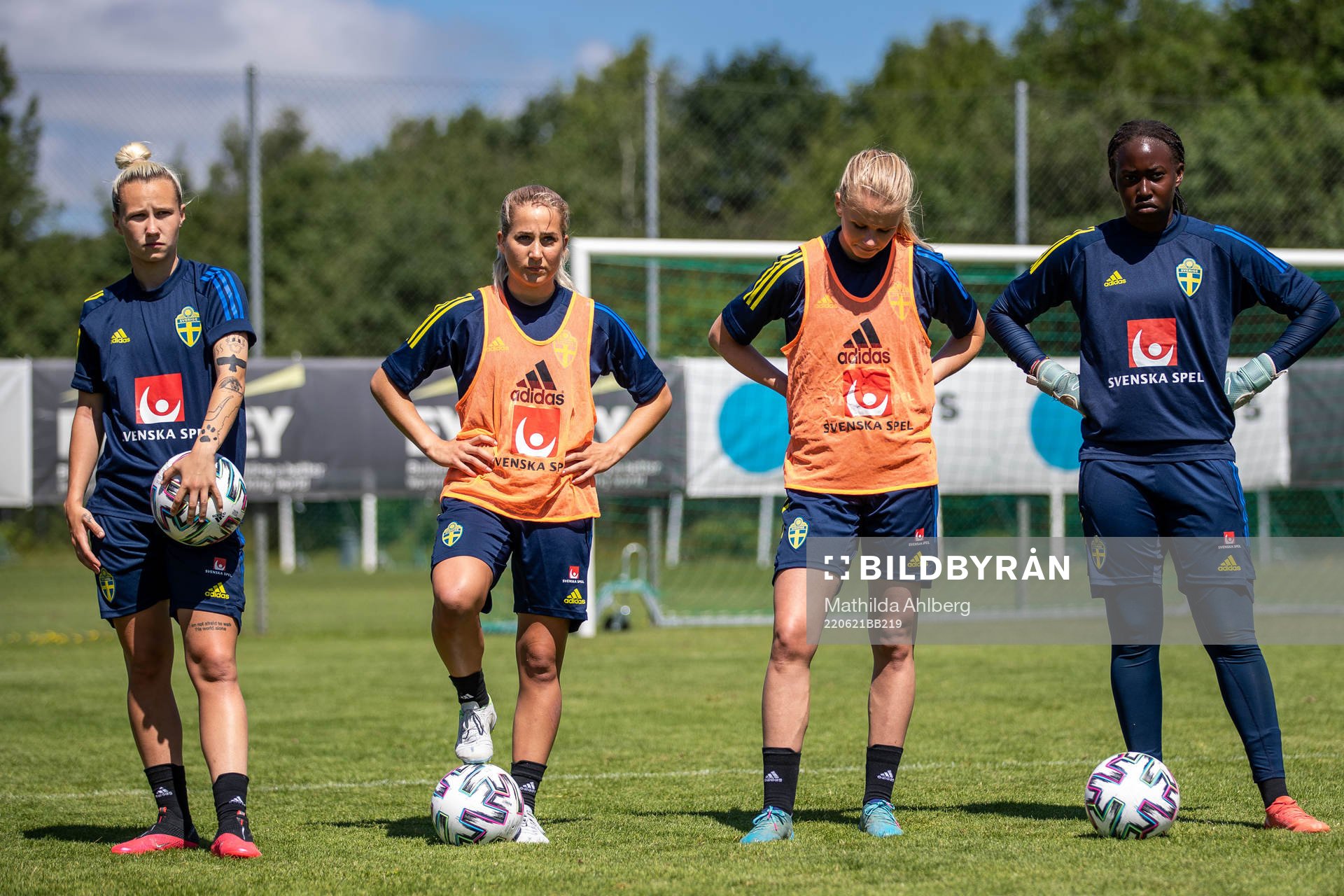 Marika Bergman Lundin, Felicia Saving, Nellie Lilja och