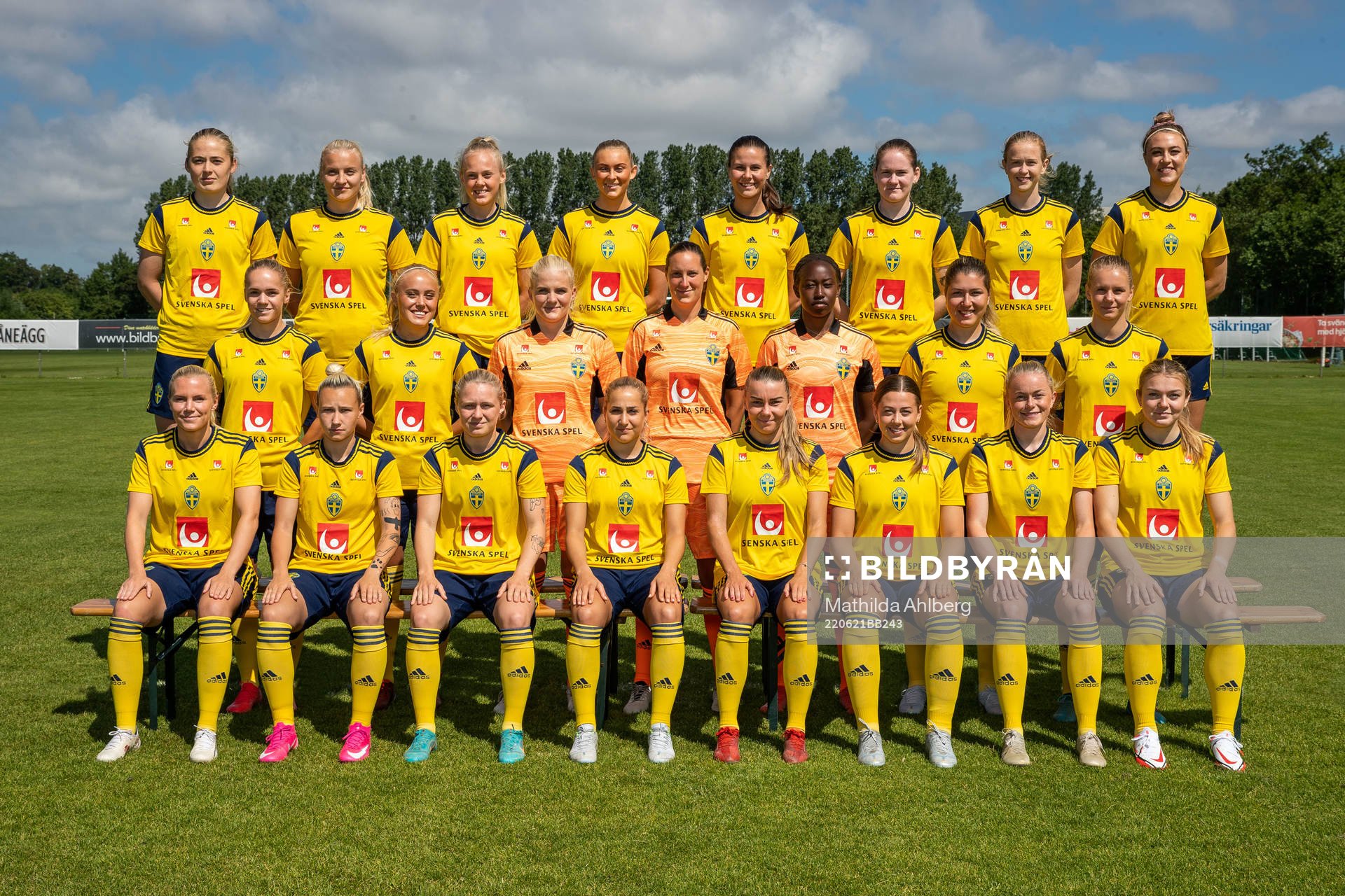 Paulina Nyström, Wilma Carlsson, Molly Johansson, Beatrice