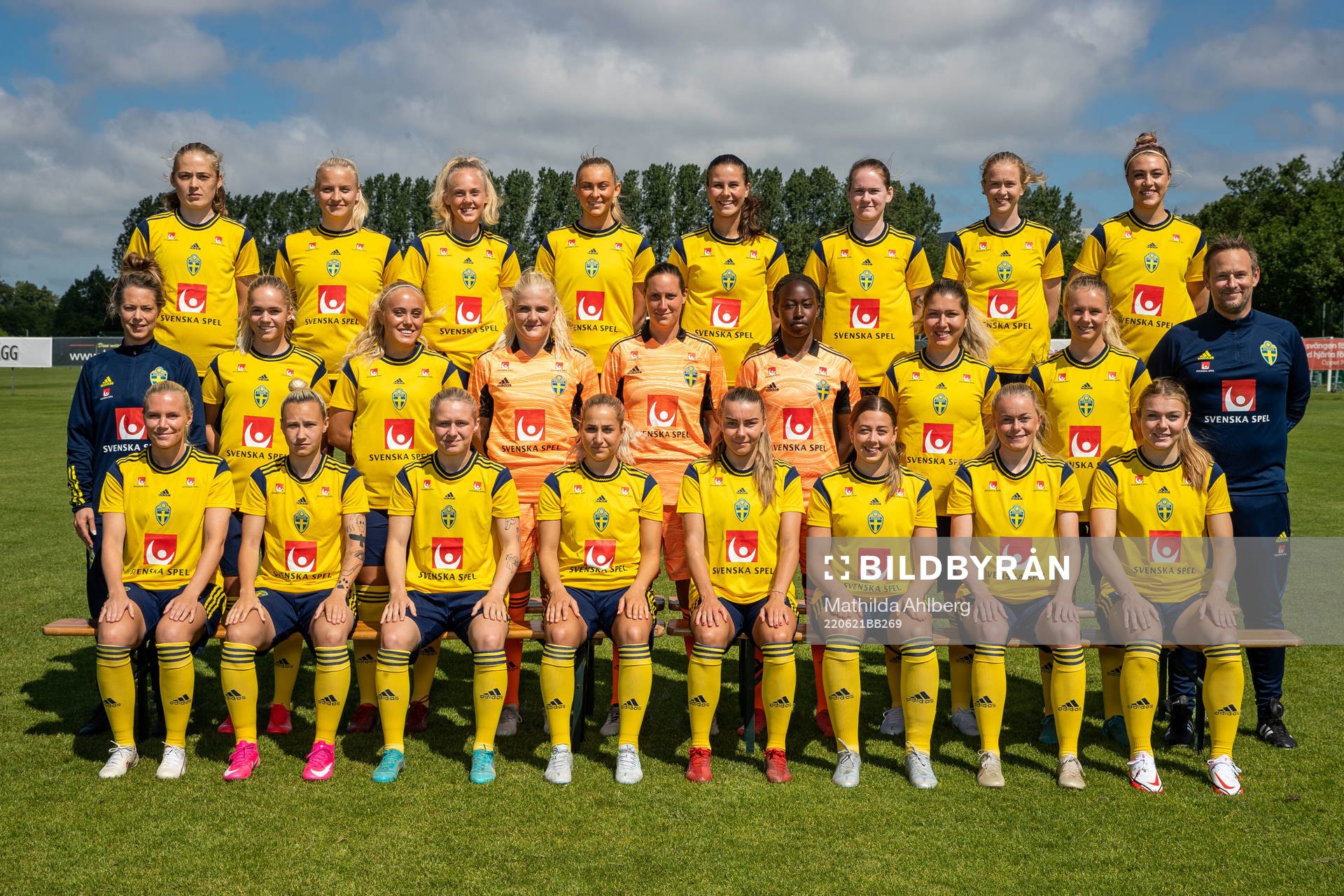 Paulina Nyström, Wilma Carlsson, Molly Johansson, Beatrice