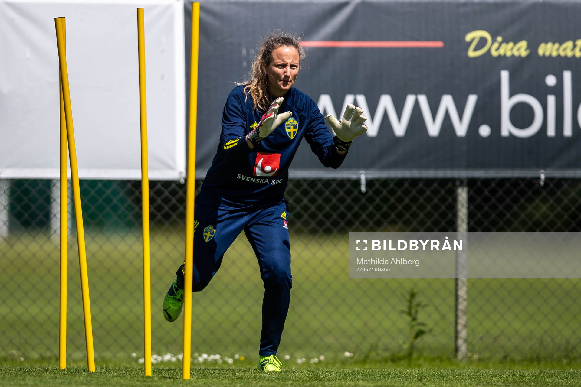 Målvaktstränare Sofia Lundgren