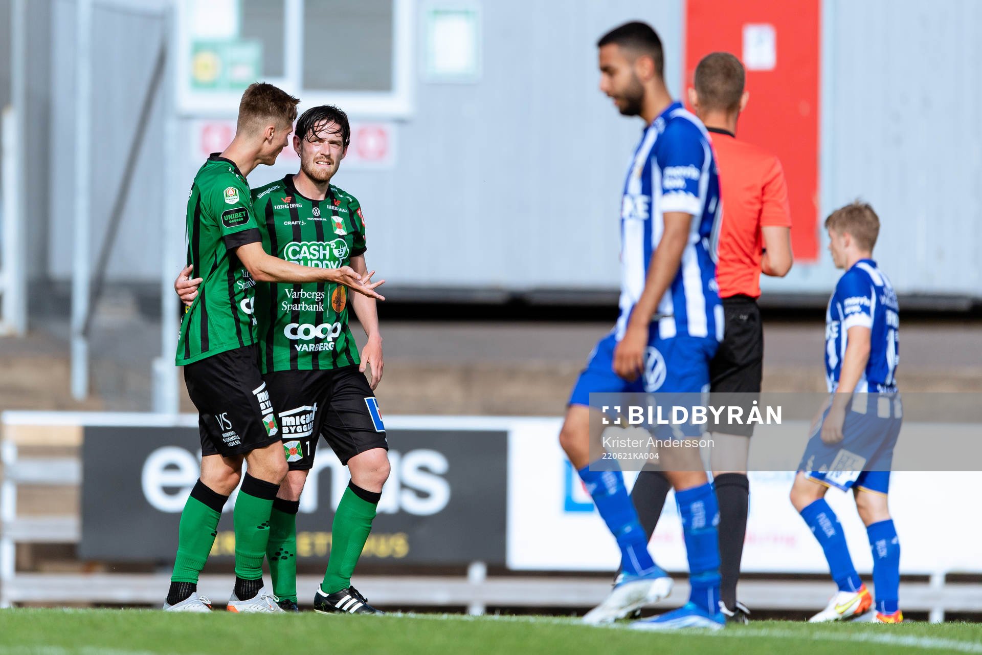 Varbergs Robin Tranberg jublar