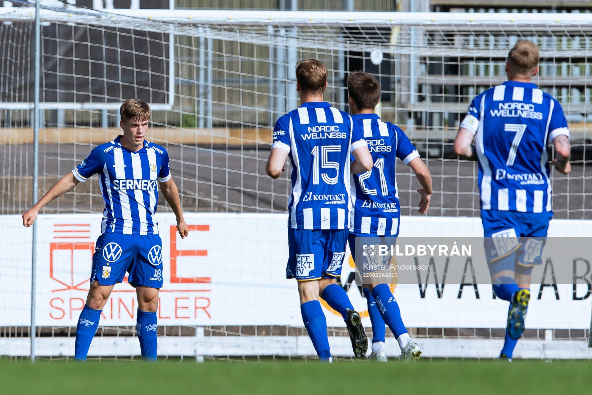 IFK Göteborgs Felix Eriksson jublar