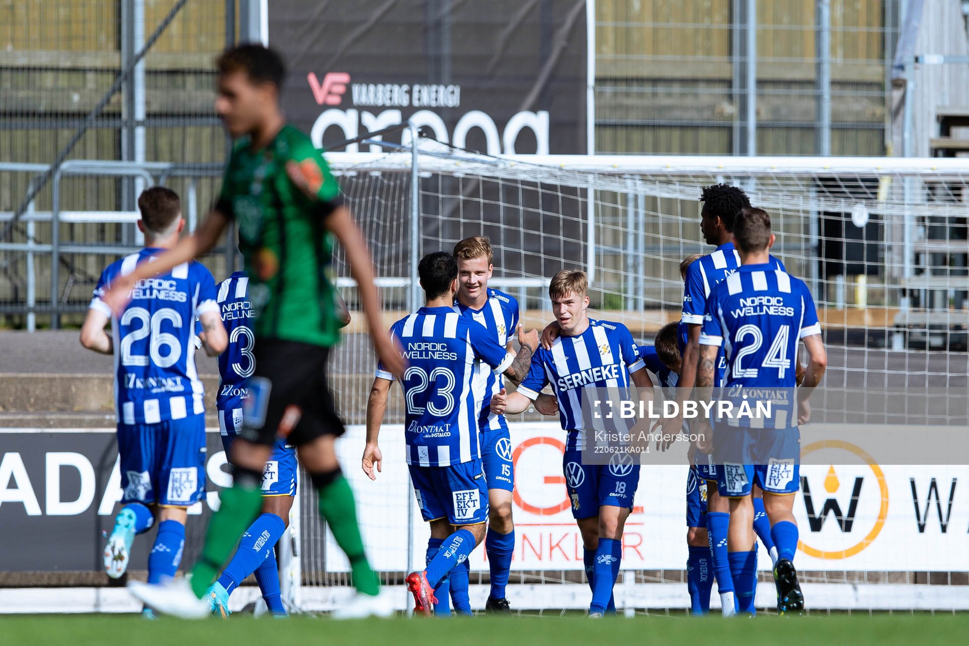 IFK Göteborgs Felix Eriksson jublar