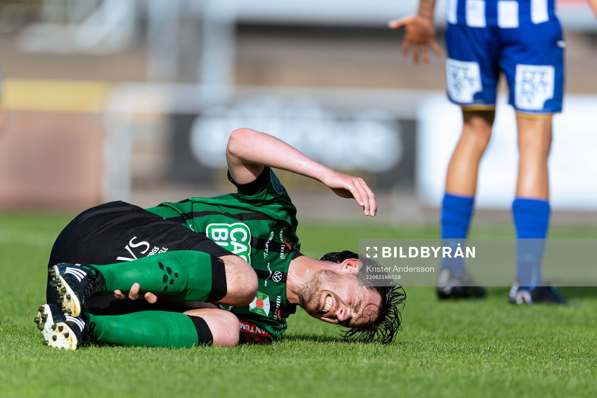 Varbergs Robin Tranberg har ont