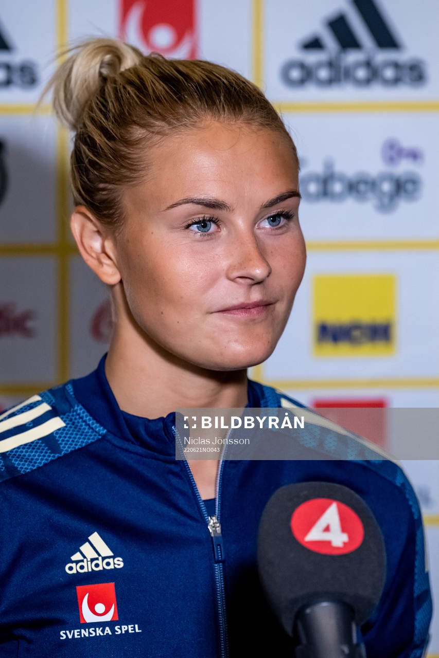 Amanda Nildén of the Swedish women's national football team