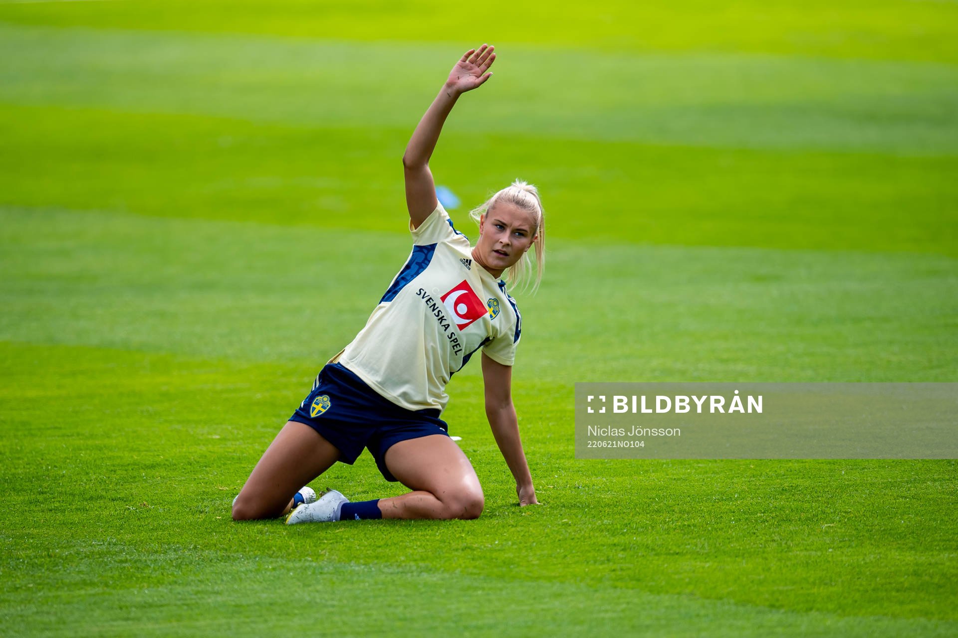 Amanda Nildén of Sweden