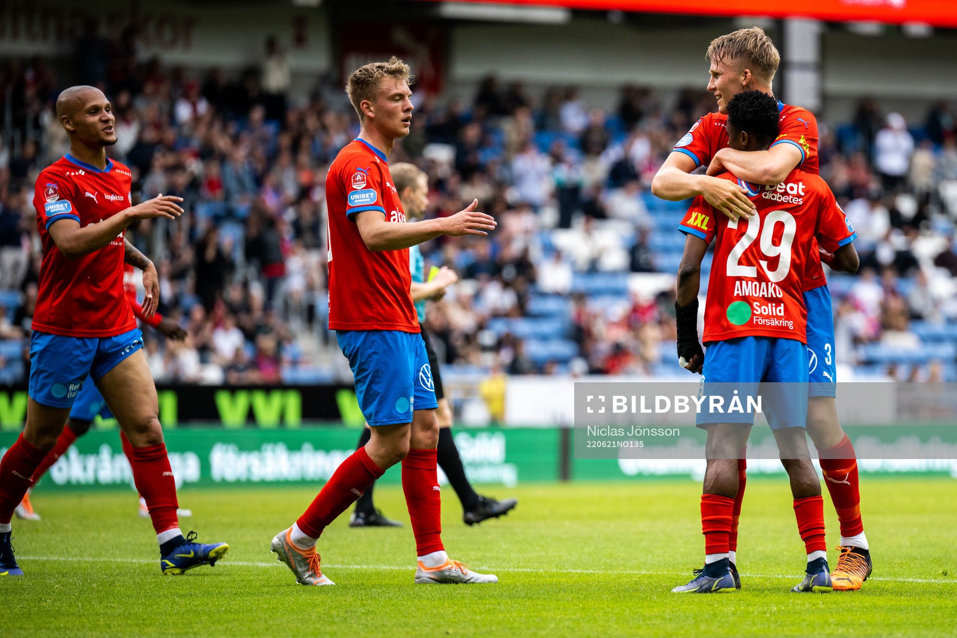Helsingborgs Casper Widell jublar
