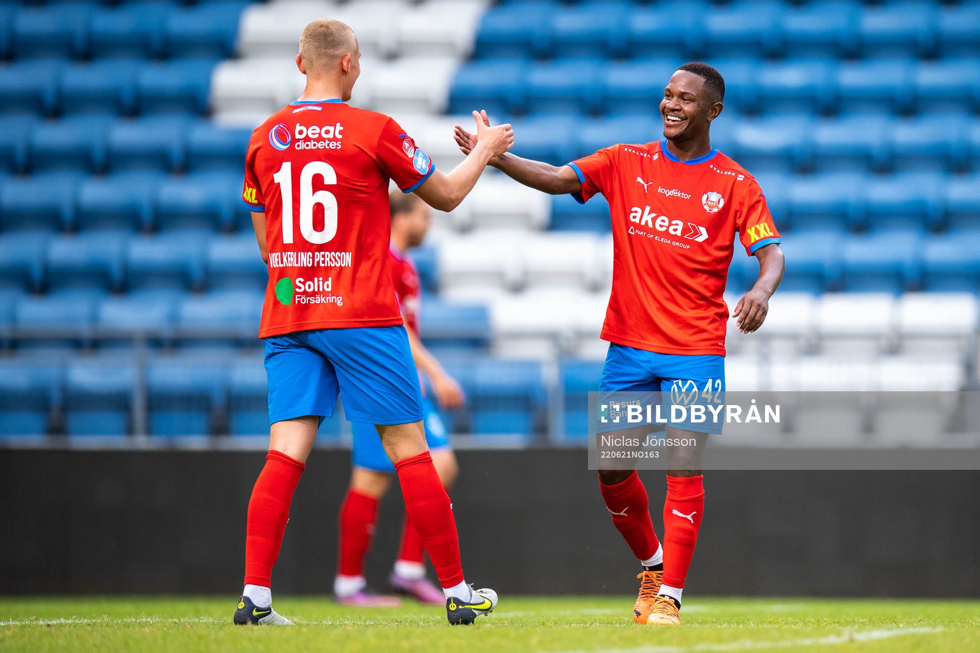 Helsingborgs Diego Fumaca jublar