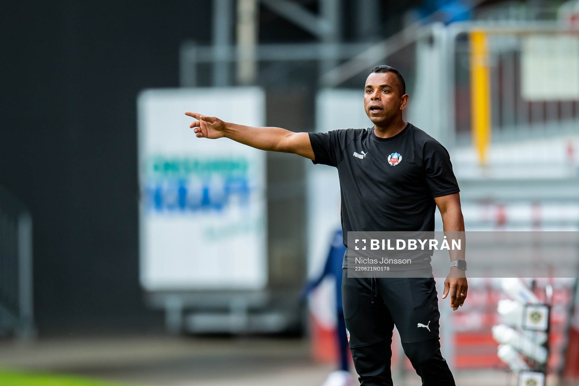 Helsingborgs tränare Alvaro Santos