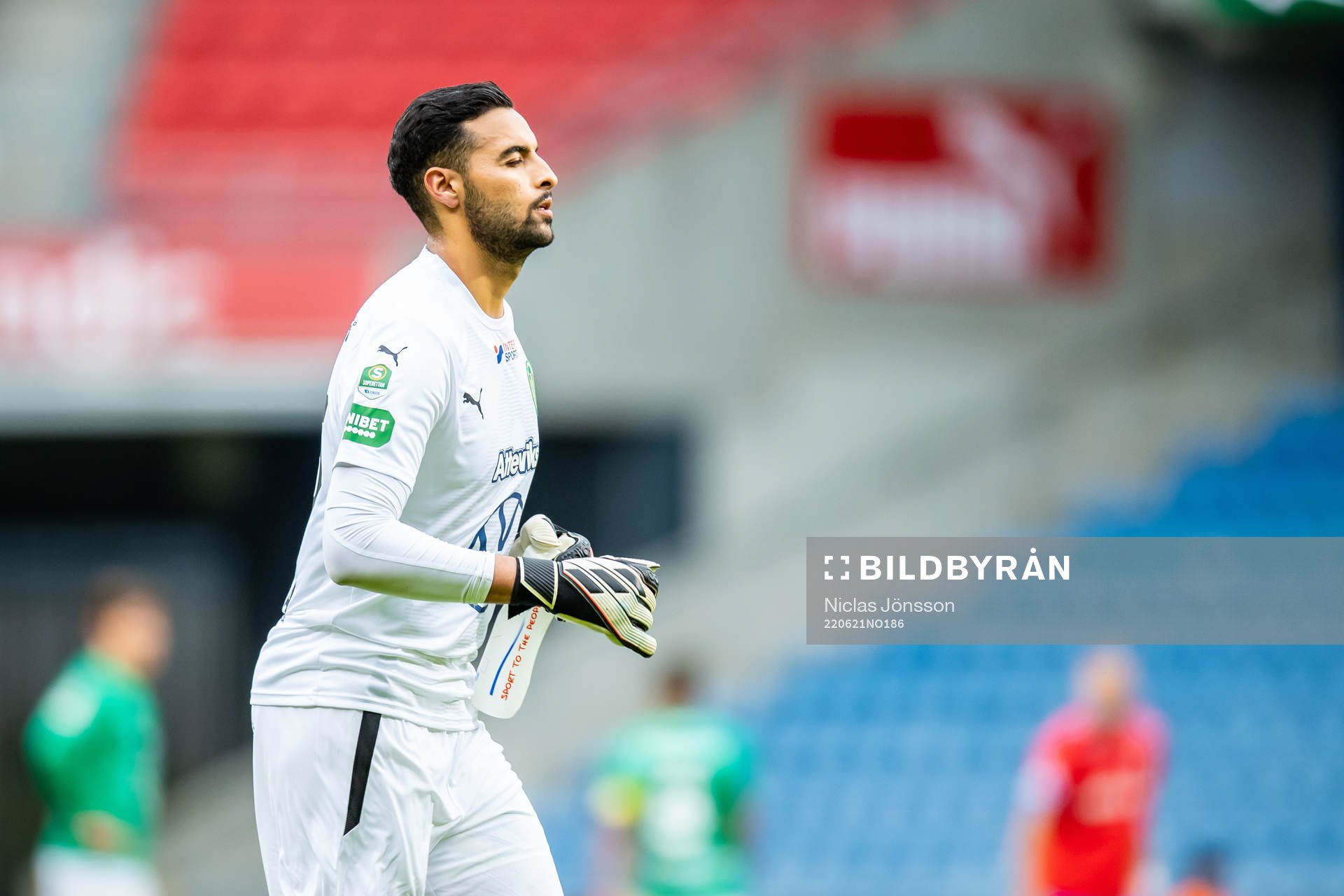 Jönköpings målvakt Hosain Lagoun